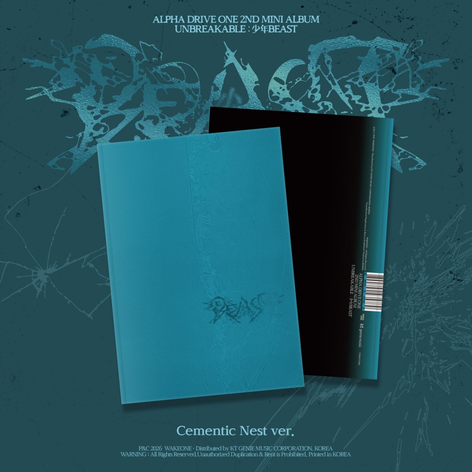 ALPHA DRIVE ONE ALPHA DRIVE ONE - 2ND ALBUM [UNBREAKABLE : 少年BEAST] (Cementic Nest ver.)