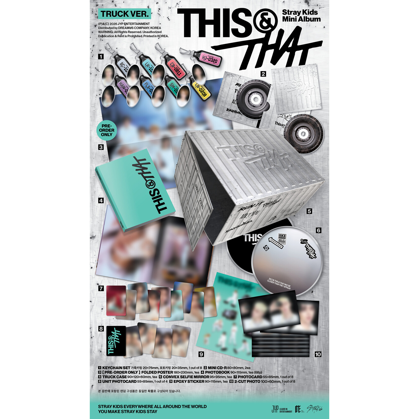 Stray Kids Stray Kids - [THIS & THAT] (TRUCK VER.)