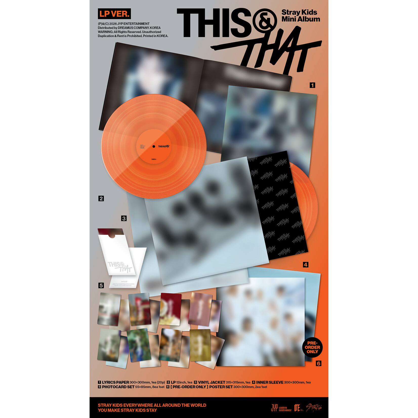 Stray Kids Stray Kids - [THIS & THAT] (LP VER.)