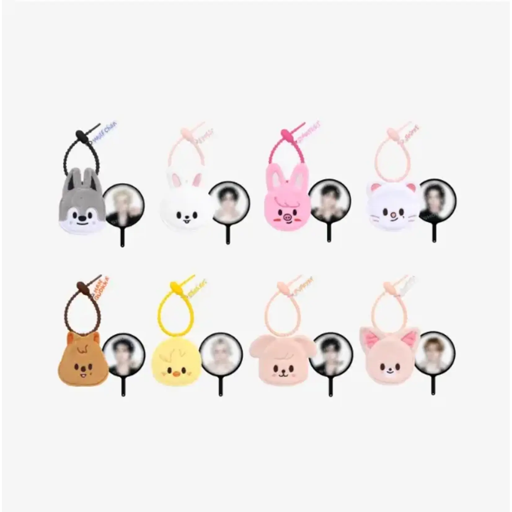 Stray Kids Stray Kids - [RUN IT SEOUL] SKZOO PLUSH MINI PICKET KEYRING