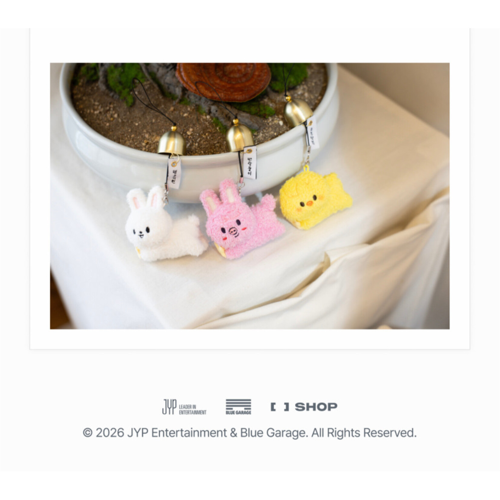 Stray Kids Stray Kids - [RUN IT SEOUL] SKZOO PLUSH DOOR BELL KEYRING