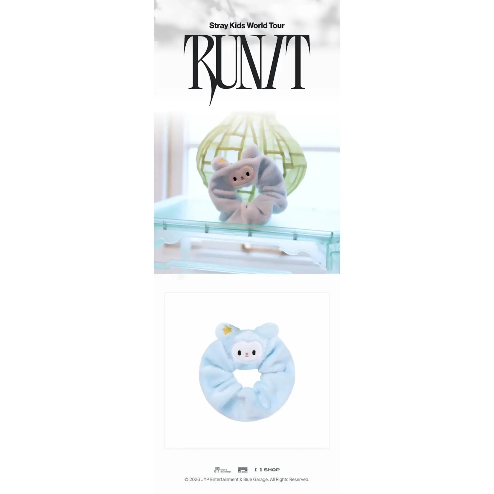Stray Kids Stray Kids - [RUN IT SEOUL] TASY SCRUNCHIE