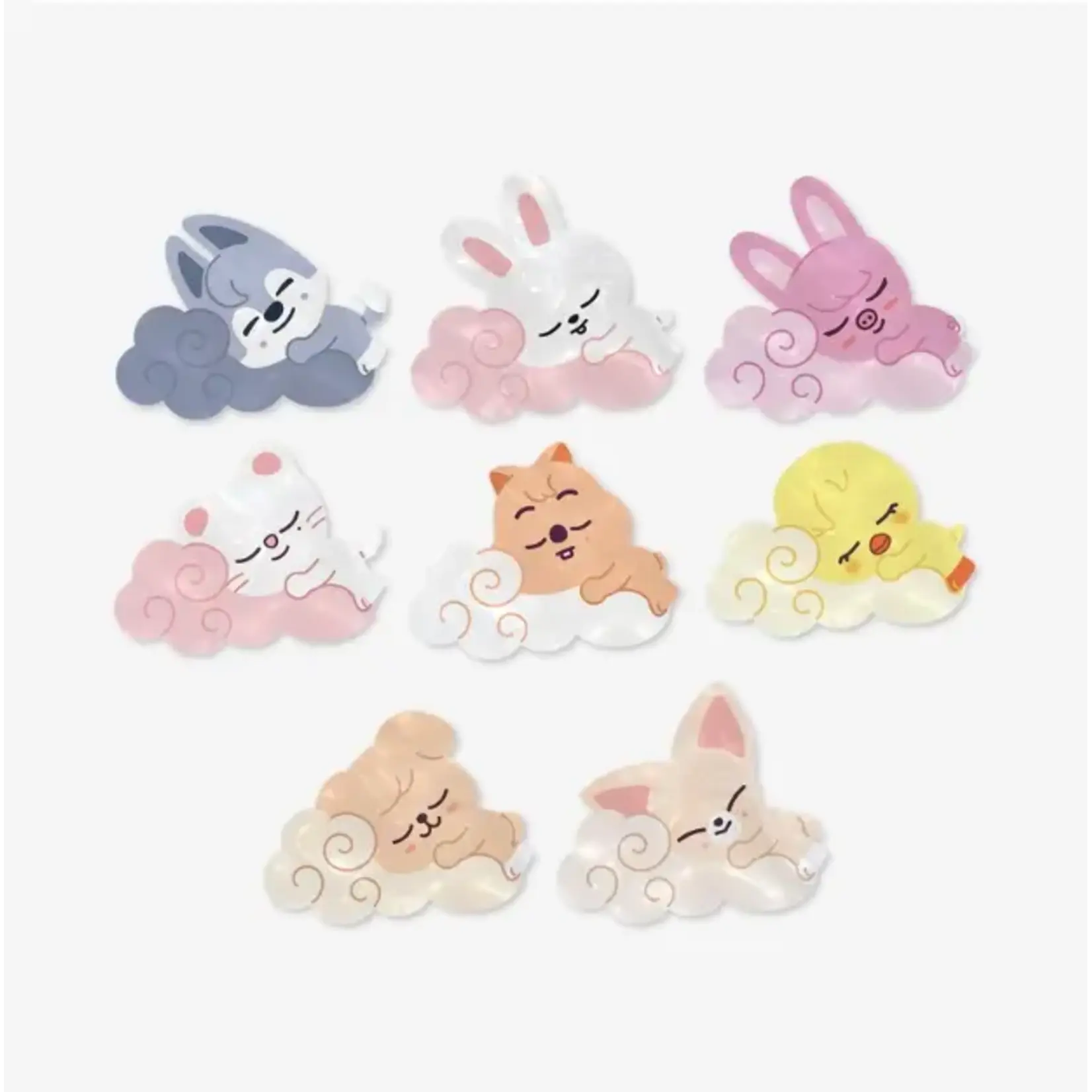 Stray Kids Stray Kids - [RUN IT SEOUL] SKZOO ACRYLIC HAIR CLIP