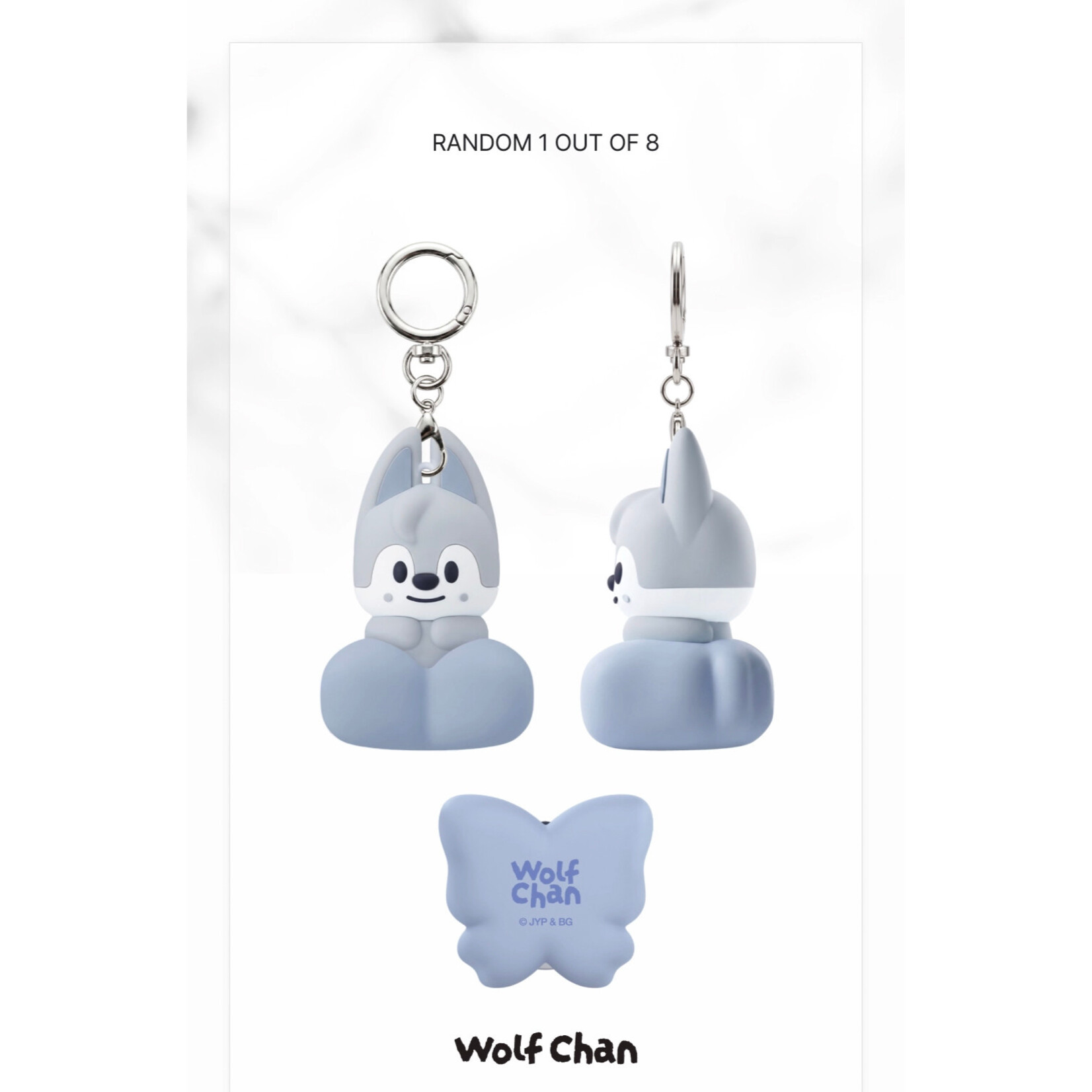 Stray Kids Stray Kids - [RUN IT SEOUL] SKZOO SECRET CLICKER KEYRING (RANDOM)