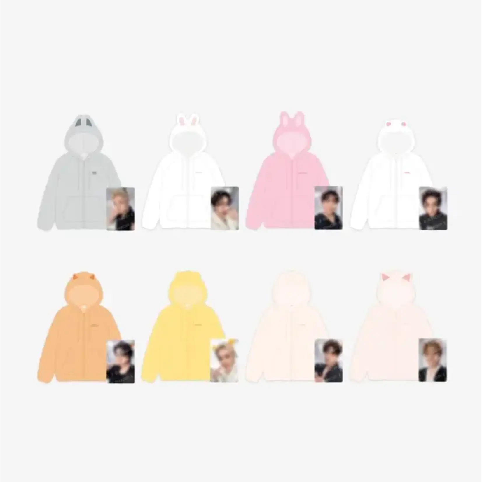 Stray Kids Stray Kids - [RUN IT SEOUL] SKZOO FLEECE HOOD ZIP-UP