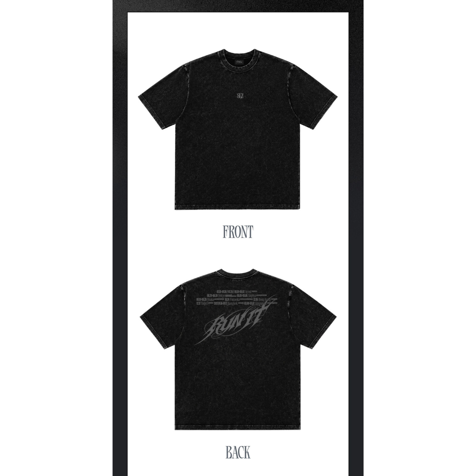 Stray Kids Stray Kids - [RUN IT SEOUL] T-SHIRT