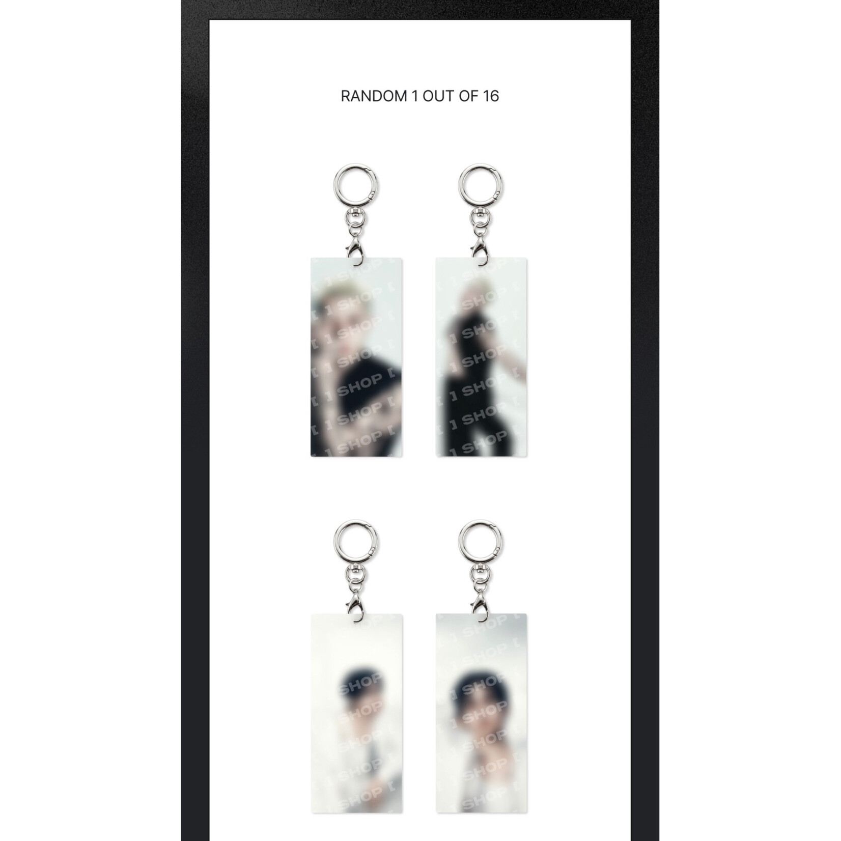 Stray Kids Stray Kids - [RUN IT SEOUL] SECRET ACRYLIC KEYRING (RANDOM)