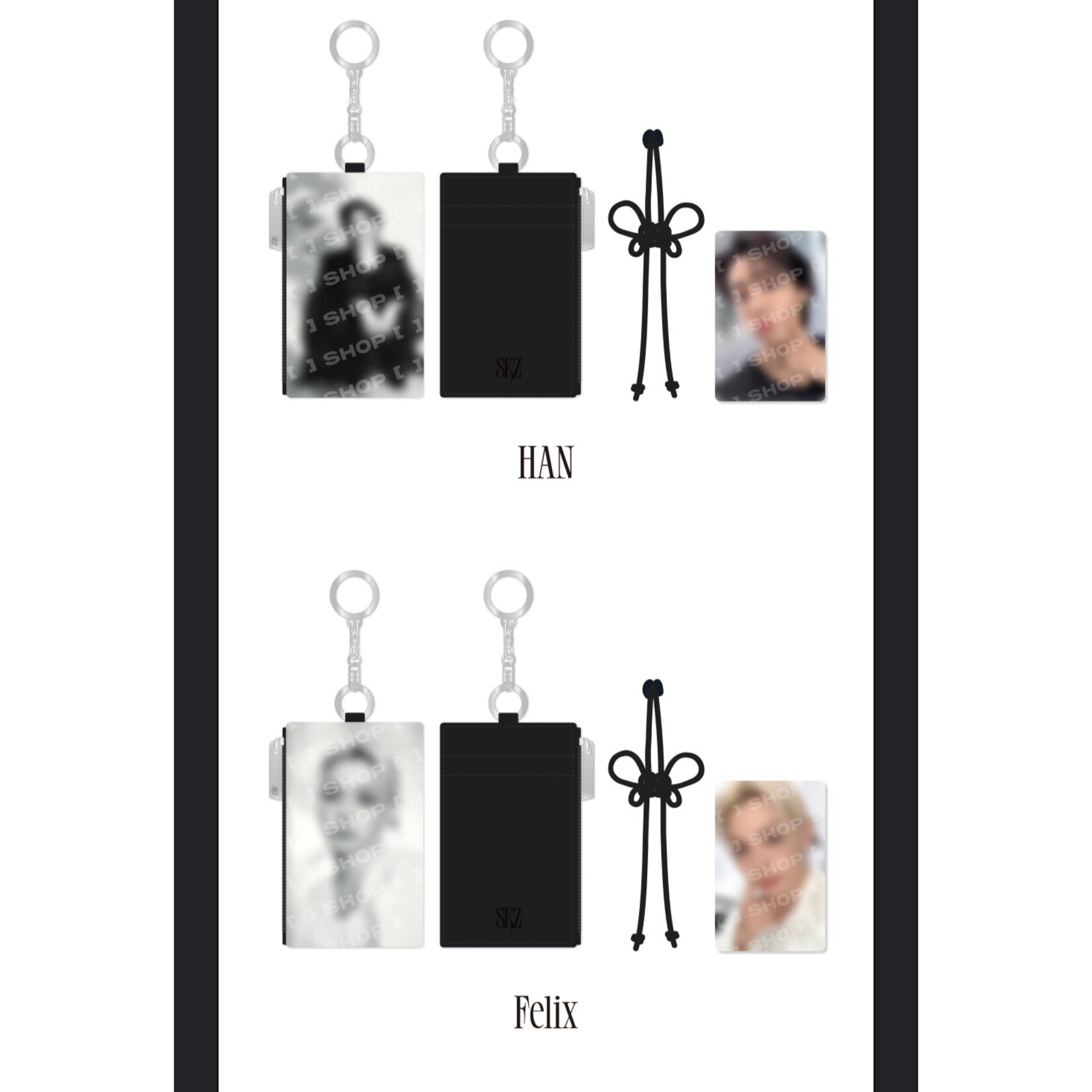 Stray Kids Stray Kids - [RUN IT SEOUL] CARD HOLDER KEYRING