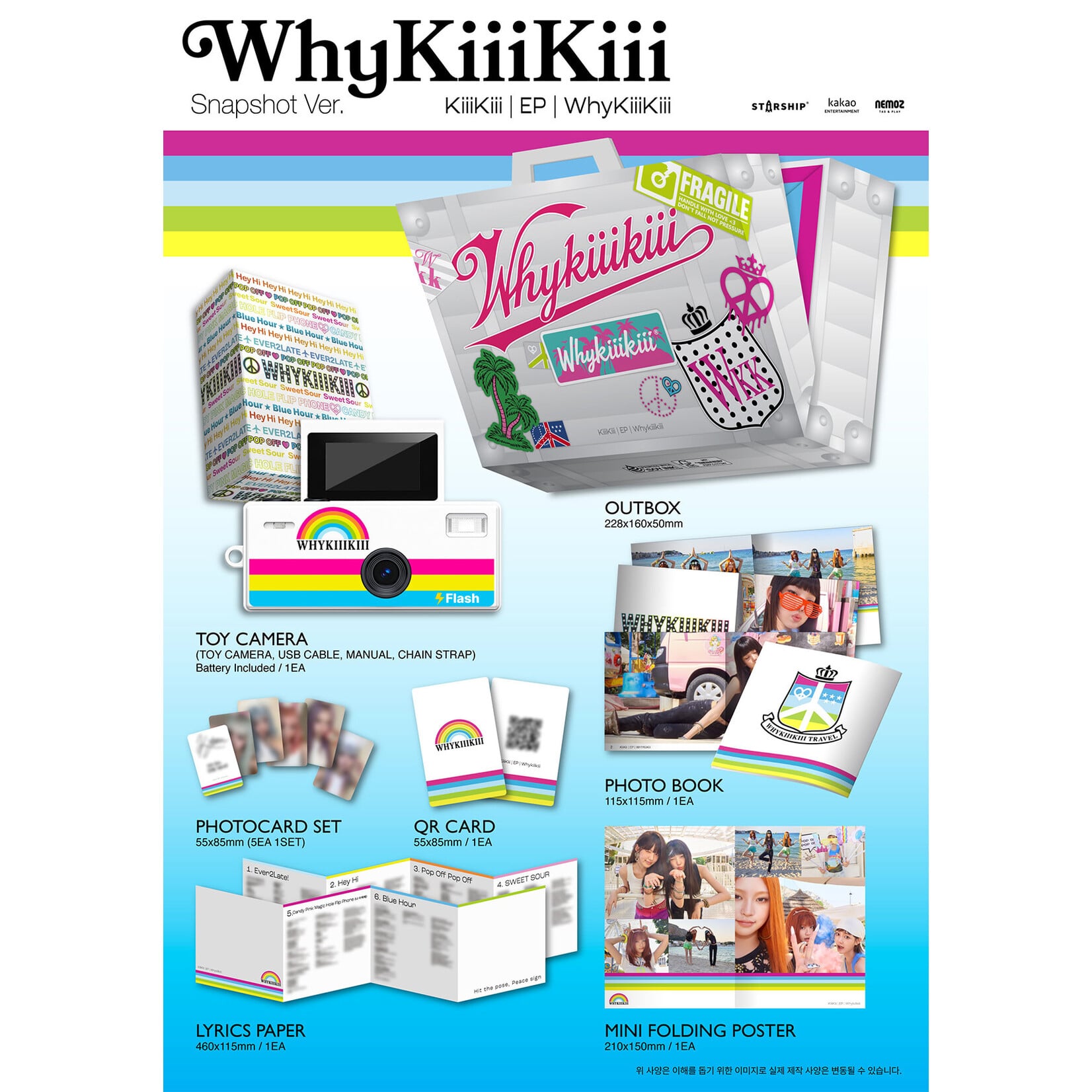 KiiiKiii KiiiKiii - EP [WhyKiiiKiii] (SNAPSHOT VER.)