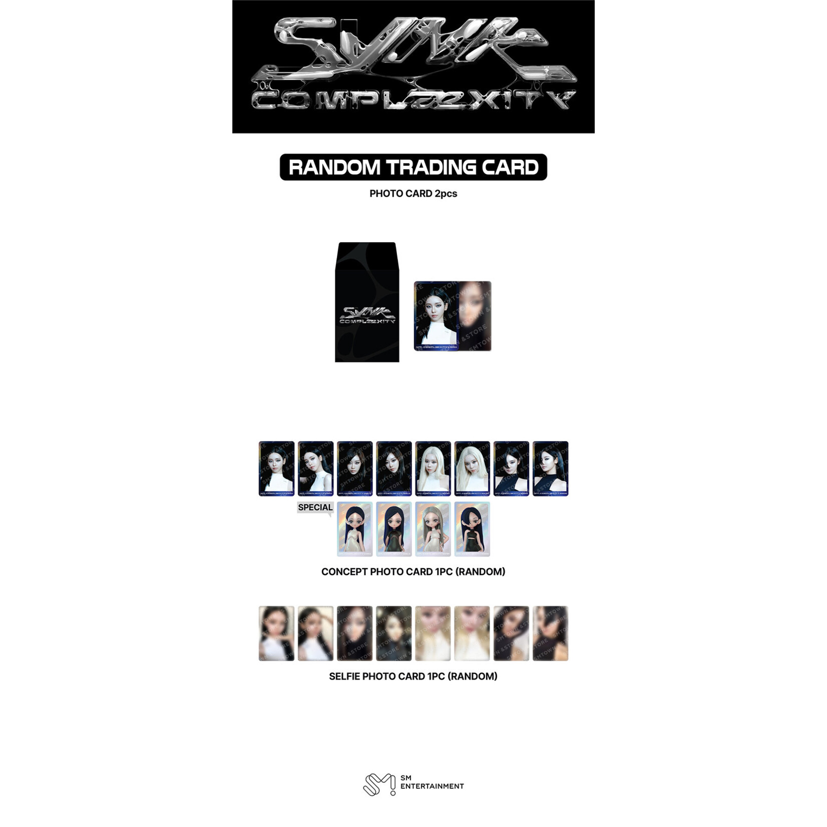 Aespa aespa - 2026 aespa LIVE TOUR -SYNK: COMPLaeXITY- MD : RANDOM TRADING CARD