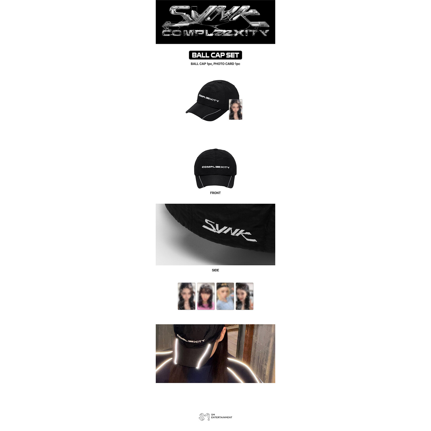 Aespa aespa - 2026 aespa LIVE TOUR -SYNK: COMPLaeXITY- MD : BALL CAP SET