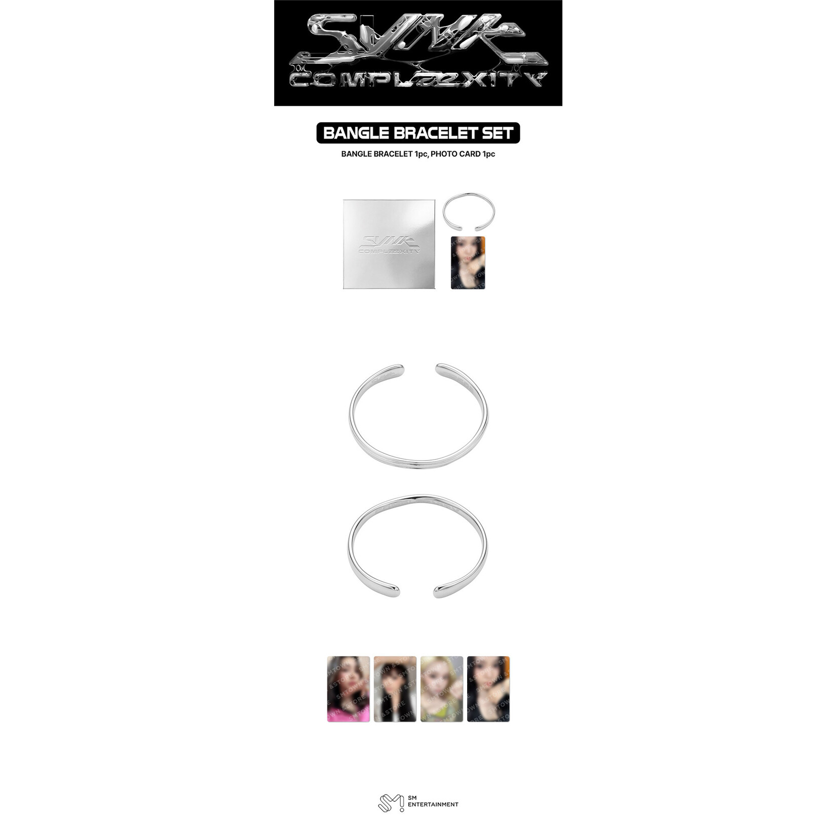 Aespa aespa - 2026 aespa LIVE TOUR -SYNK: COMPLaeXITY- MD : BANGLE BRACELET SET