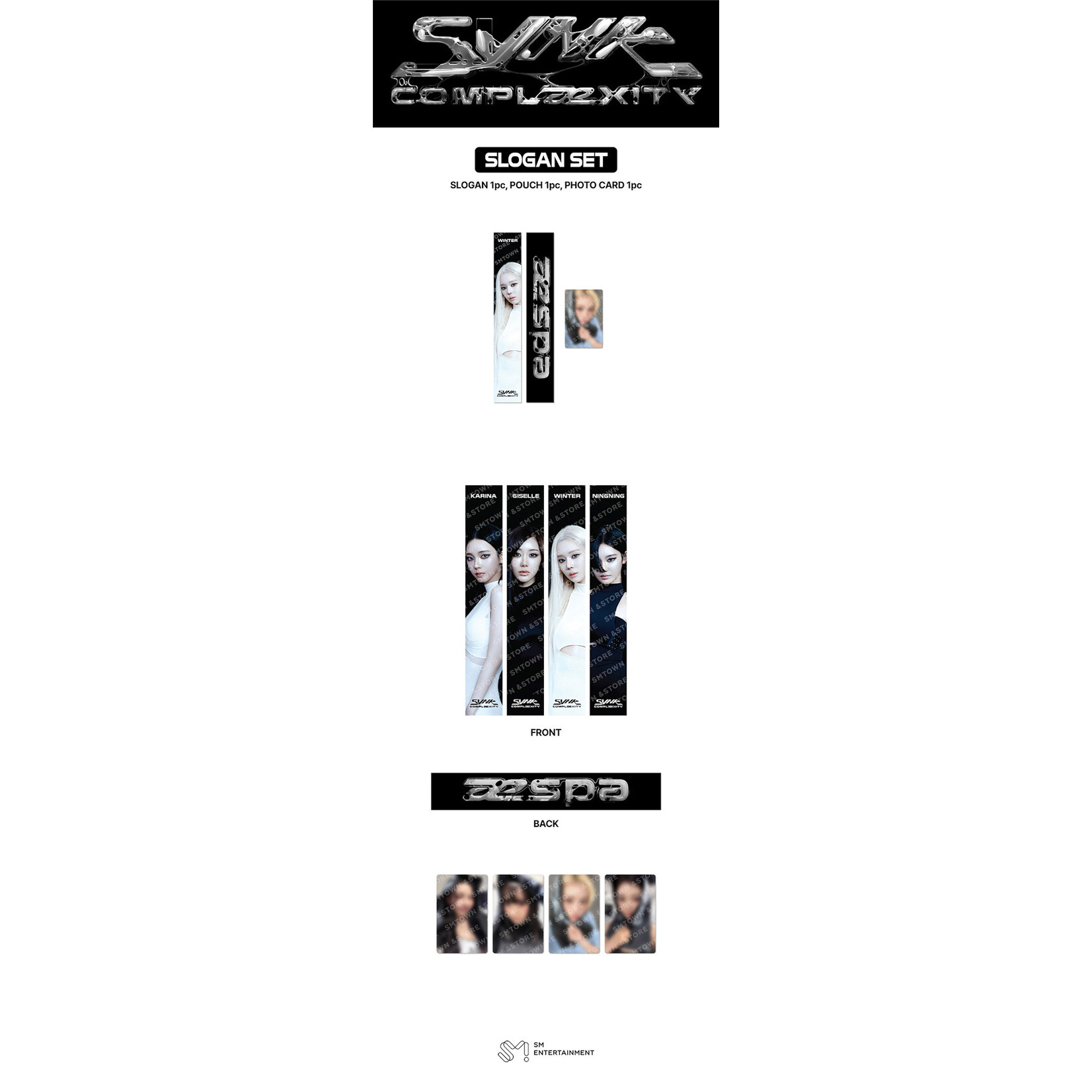 Aespa aespa - 2026 aespa LIVE TOUR -SYNK: COMPLaeXITY- MD : SLOGAN SET