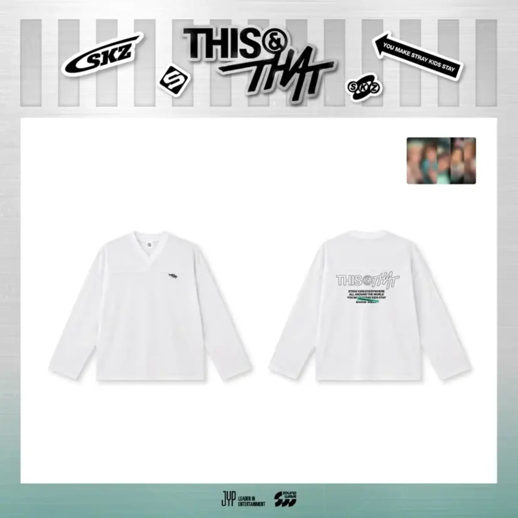 Stray Kids Stray Kids - [THIS & THAT] POP-UP MD MESH LONG SLEEVE (WEEK 2)