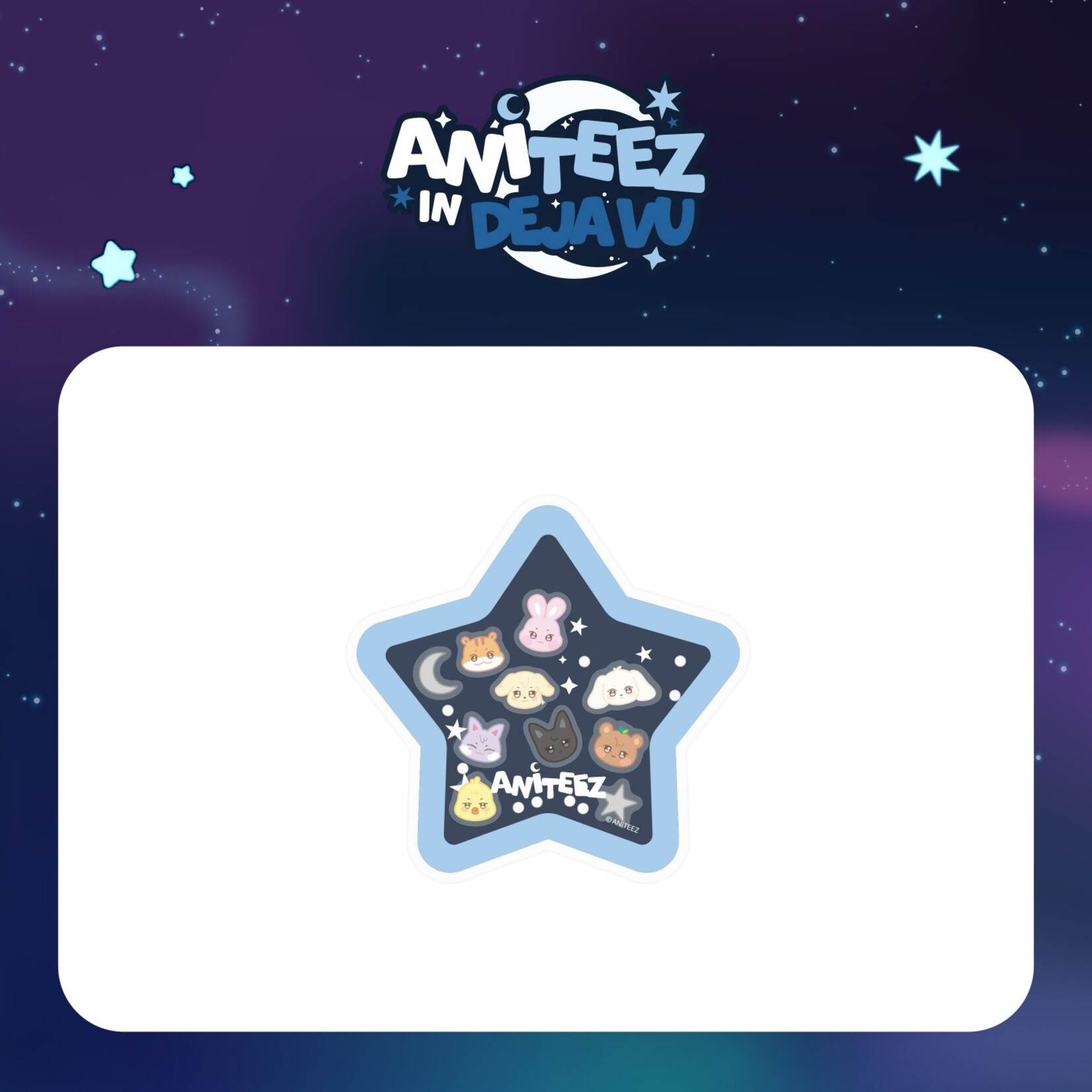 ATEEZ ATEEZ - [ANITEEZ IN DEJA VU] MD : ACRYLIC SHAKER MAGNETIC SMART TOK