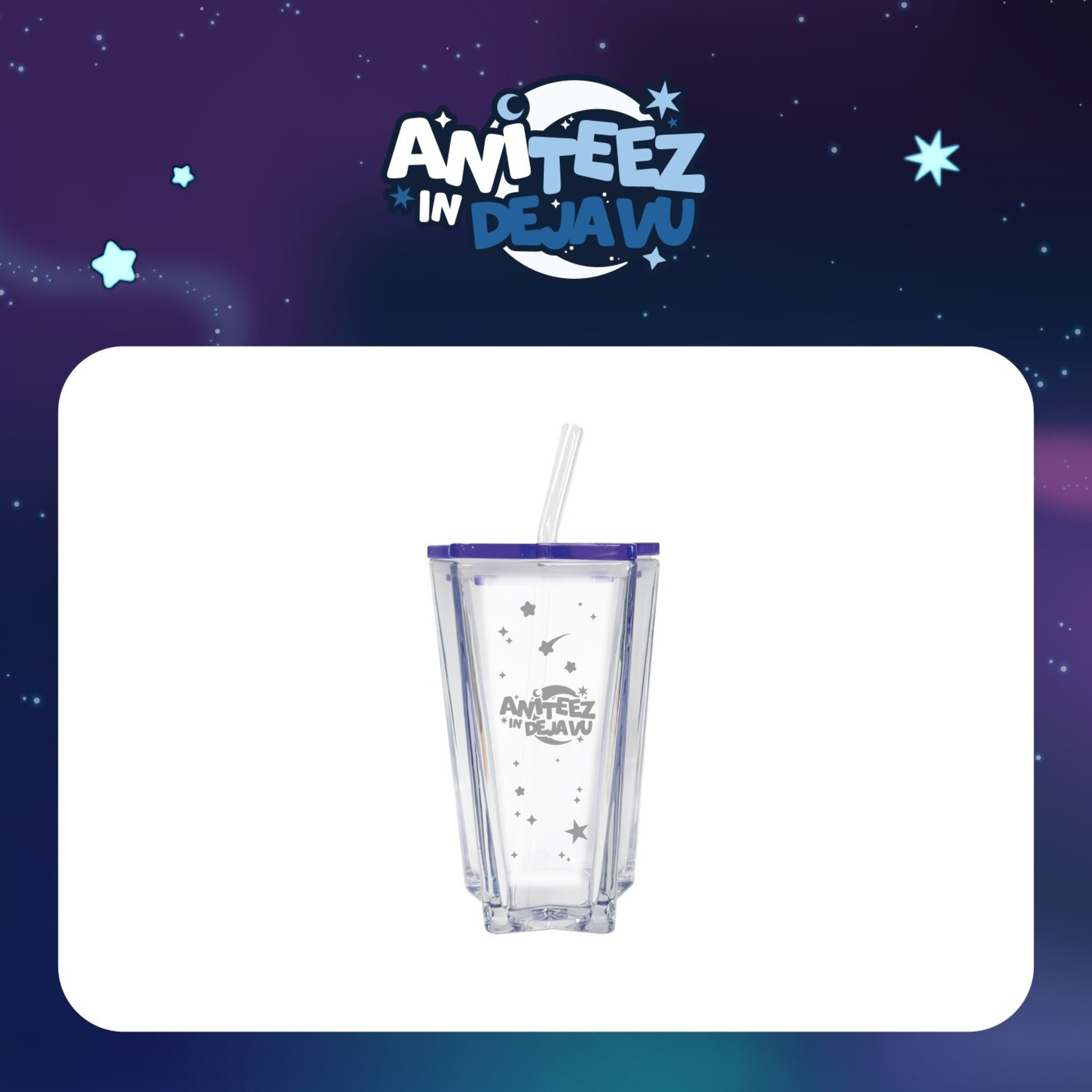 ATEEZ ATEEZ - [ANITEEZ IN DEJA VU] MD : STARLIGHT GLASS TUMBLER