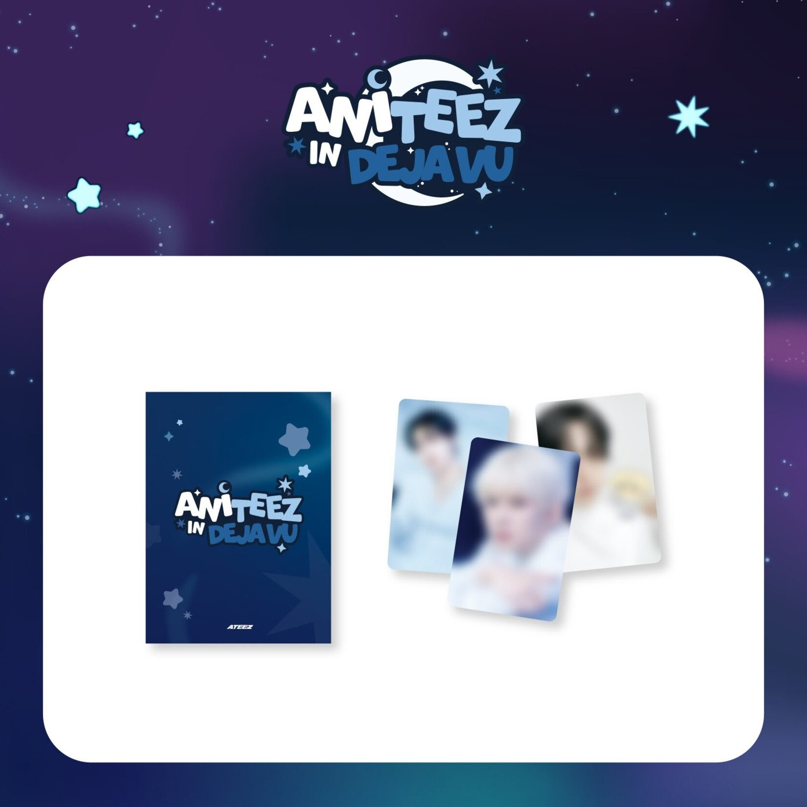 ATEEZ ATEEZ - [ANITEEZ IN DEJA VU] MD : RANDOM TRADING CARD