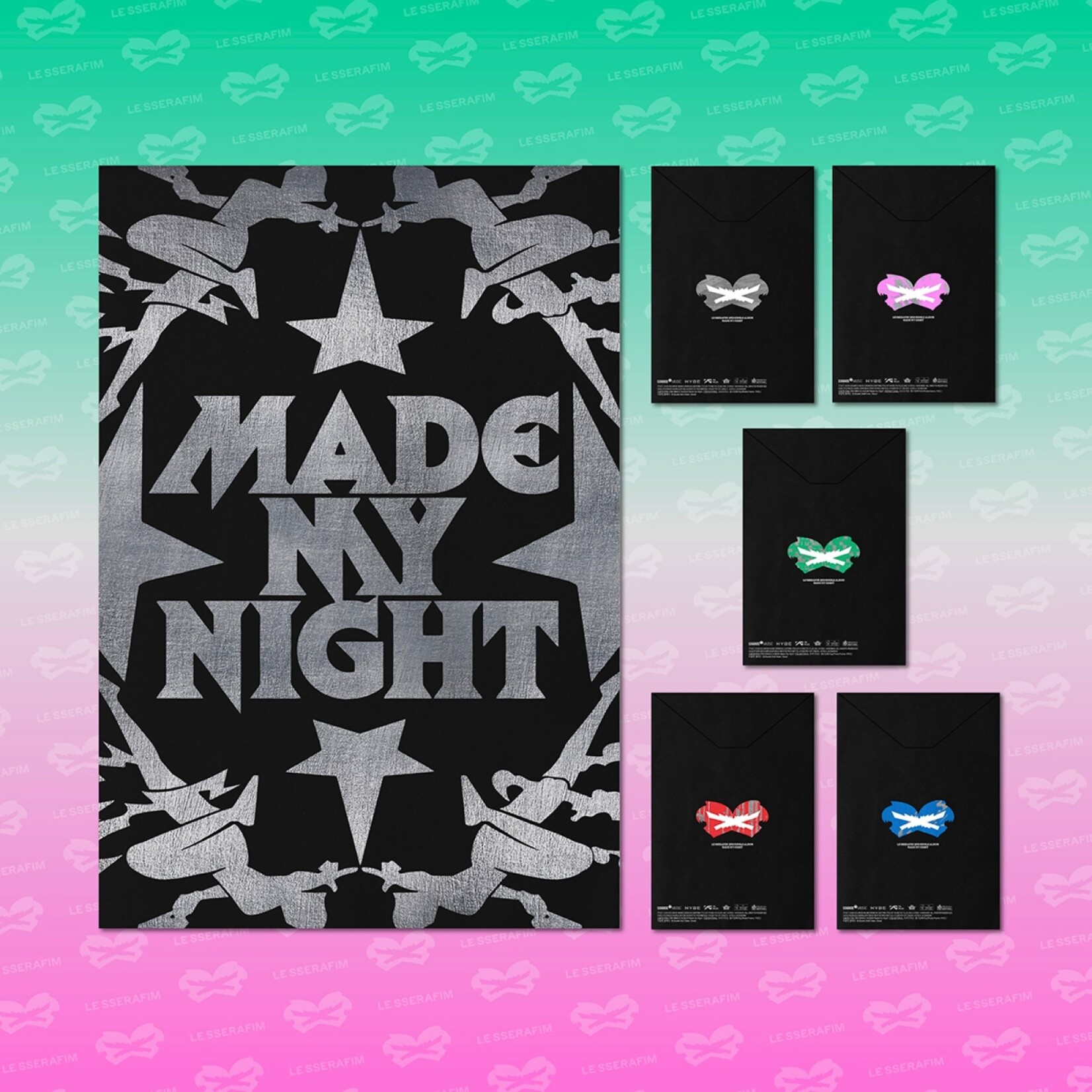 Le Sserafim LE SSERAFIM - 2nd Single Album [Made My Night] (COMPACT ver.)