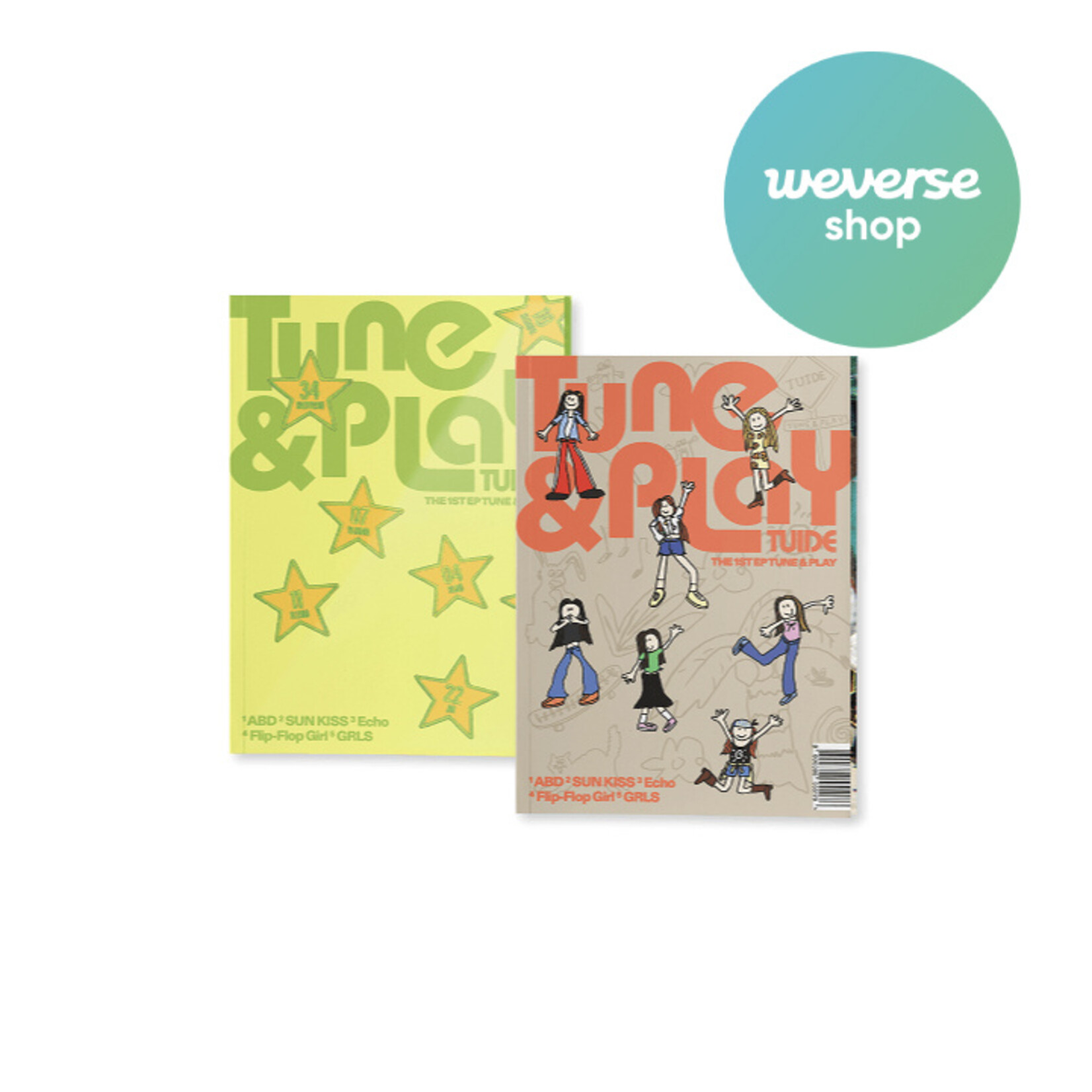 TUIDE TUIDE - The 1st EP [TUNE & PLAY] (Photobook Ver.) + Weverse Gift (WS)