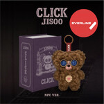 BlackPink JISOO - Single Album [CLICK] (CLICK BABY BEAR NFC VER.) + Random Photocard (EVERLINE)
