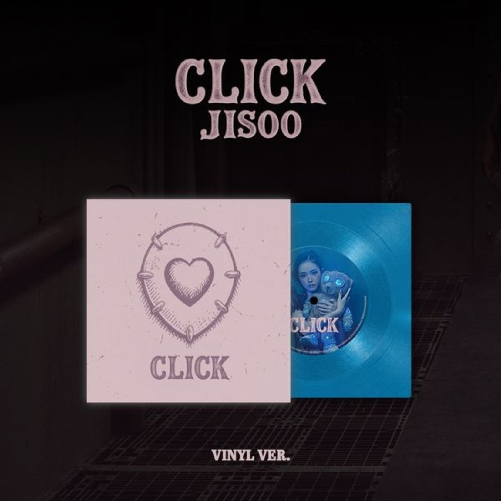 BlackPink JISOO - Single Album [CLICK] (VINYL VER.)