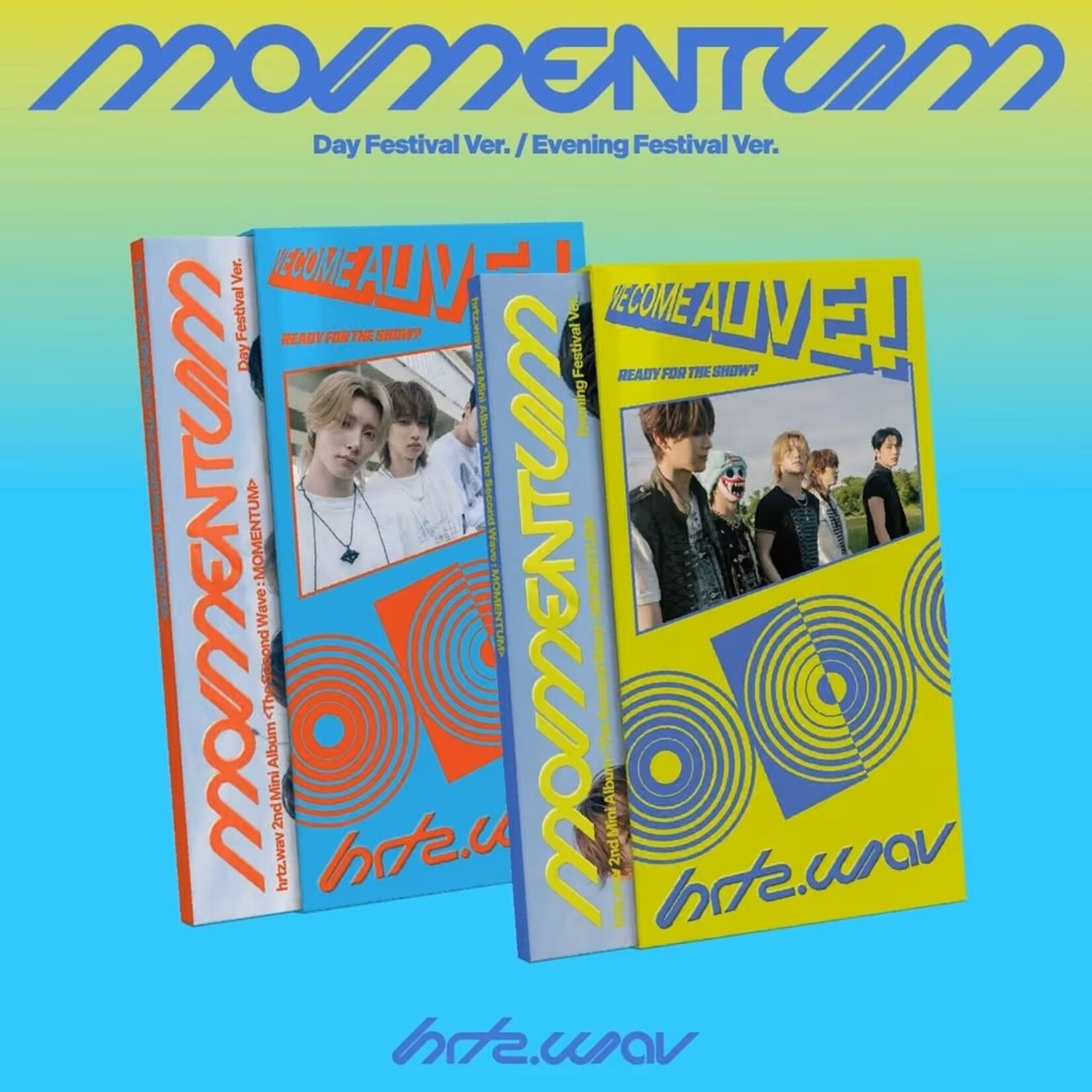hrtz.wav hrtz.wav - 2ND MINI ALBUM [The Second Wave : MOMENTUM] (Photobook Ver.)