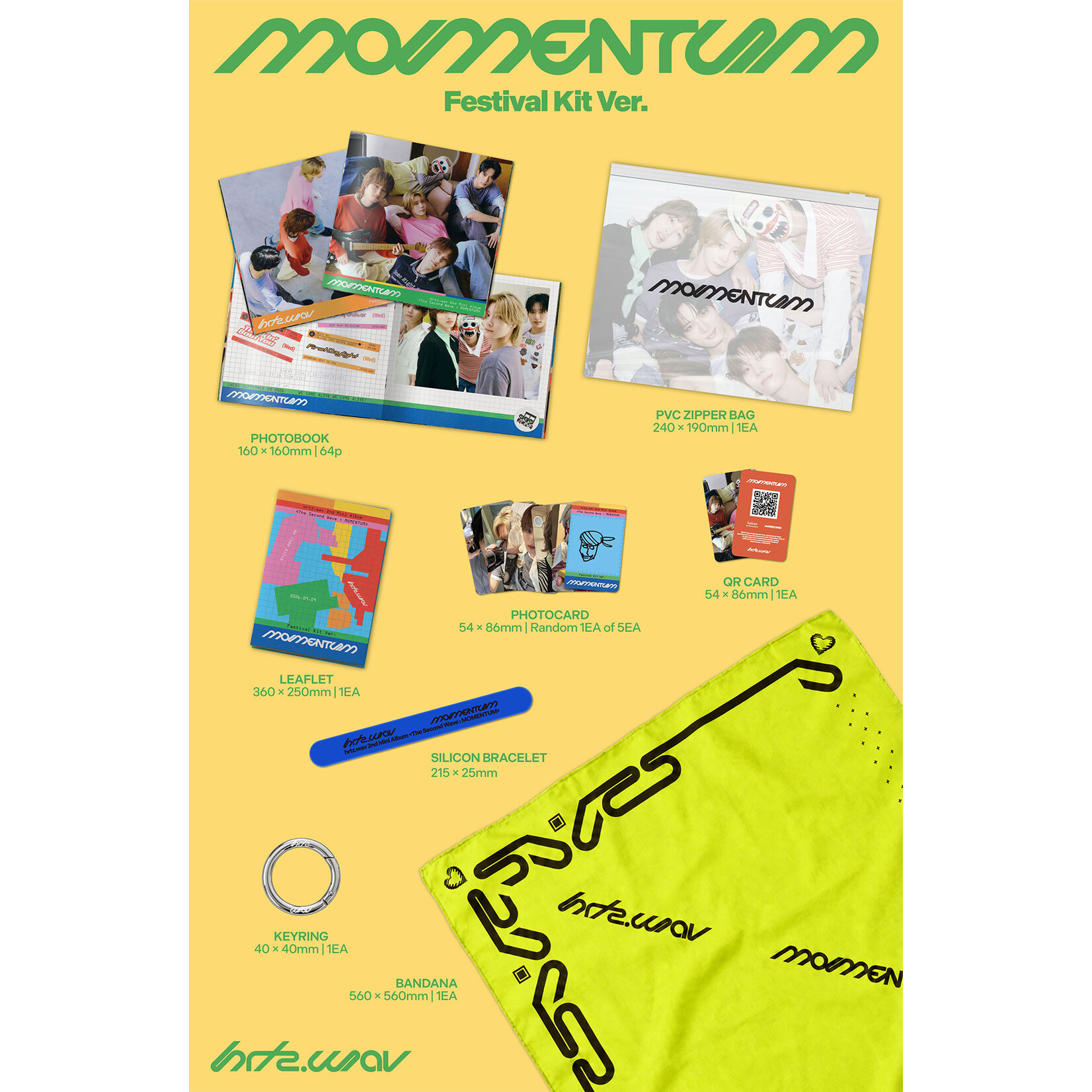 hrtz.wav hrtz.wav - 2ND MINI ALBUM [The Second Wave : MOMENTUM] (Festival Kit Ver.)