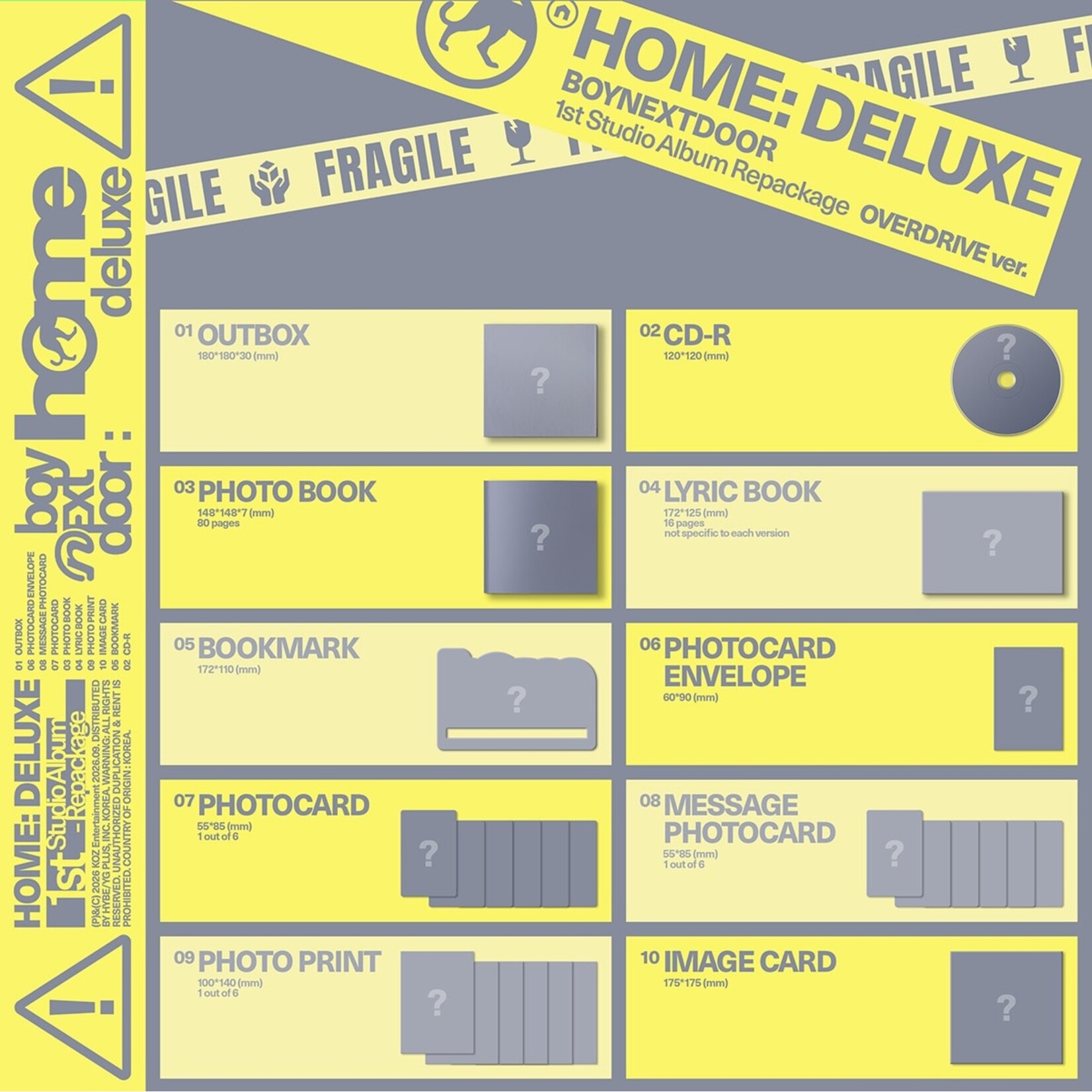 BoyNextDoor BOYNEXTDOOR - 1st Studio Album Repackage [HOME: DELUXE] (Photobook Ver.)