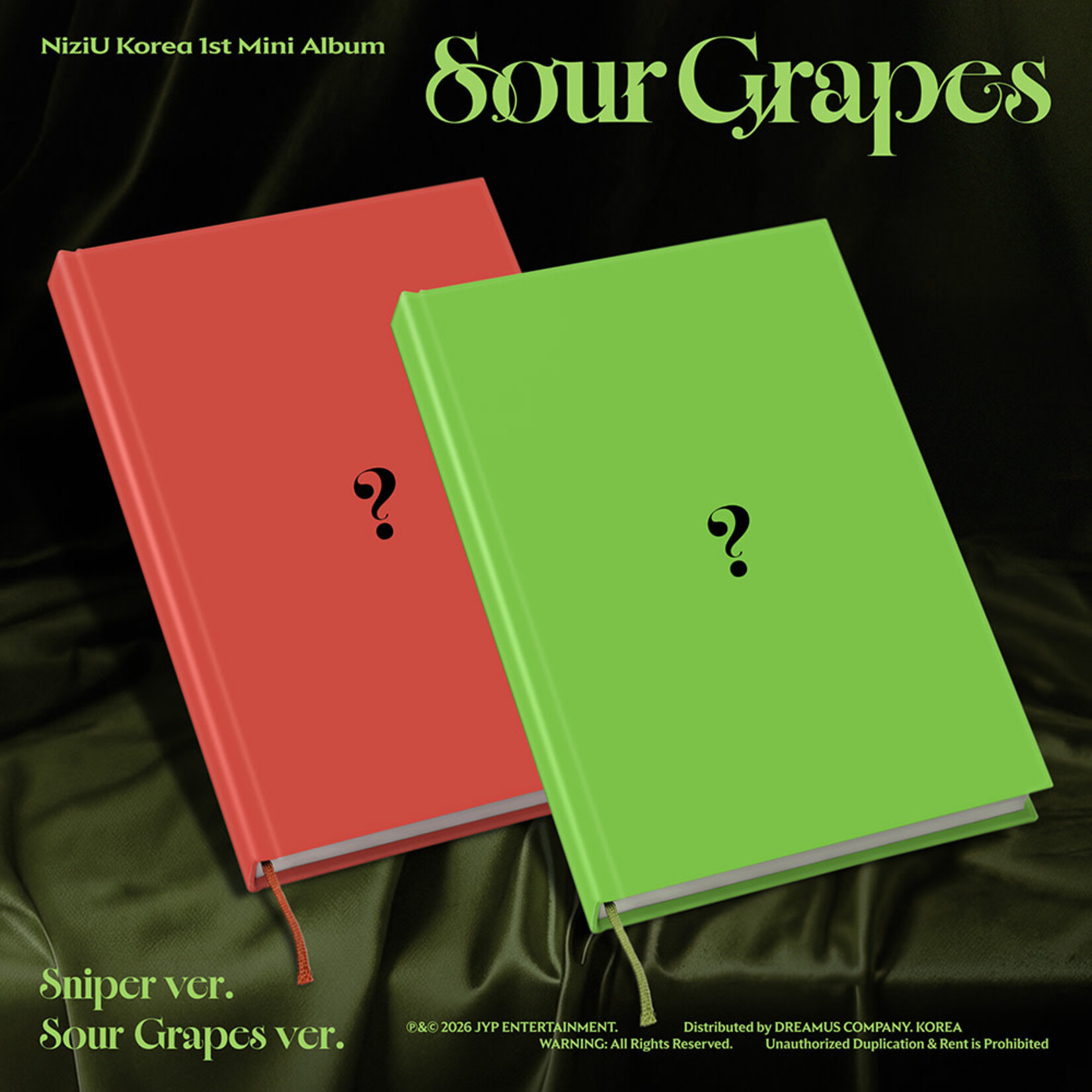 NiziU NiziU - 1st Mini Album [Sour Grapes] (Photobook Ver.)