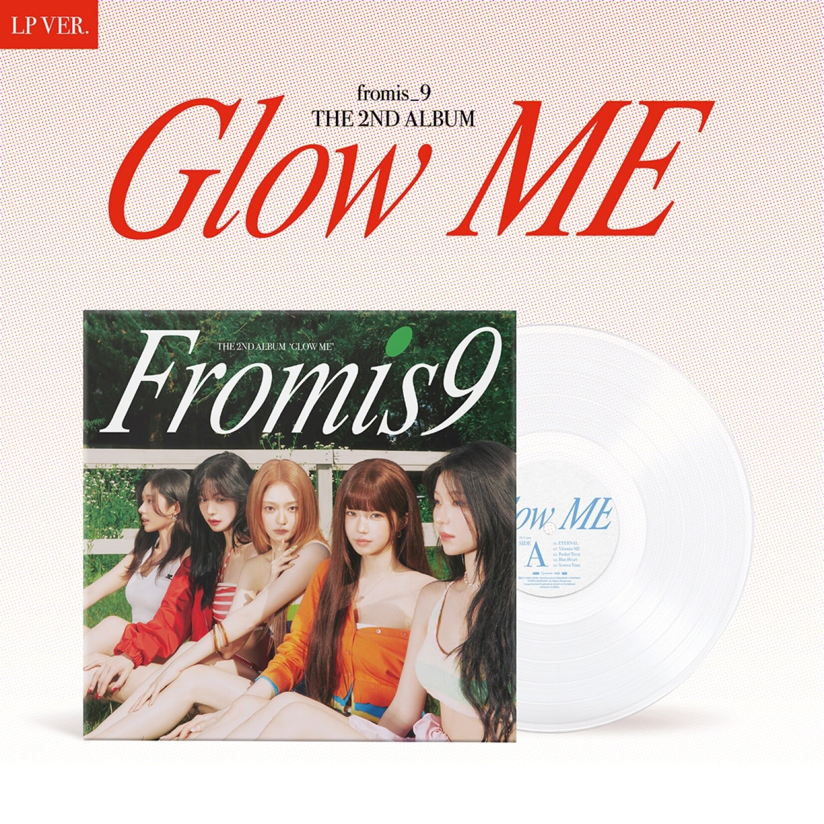 Fromis_9 fromis_9 - 2nd Album [Glow ME] (LP Ver.)