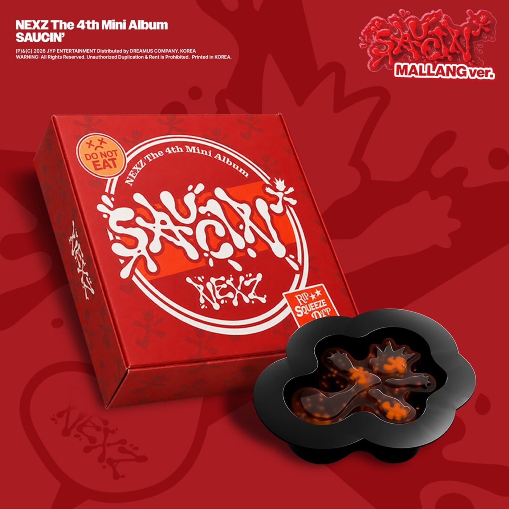 NEXZ NEXZ - 4TH MINI ALBUM [SAUCIN'] (MALLANG Ver.)