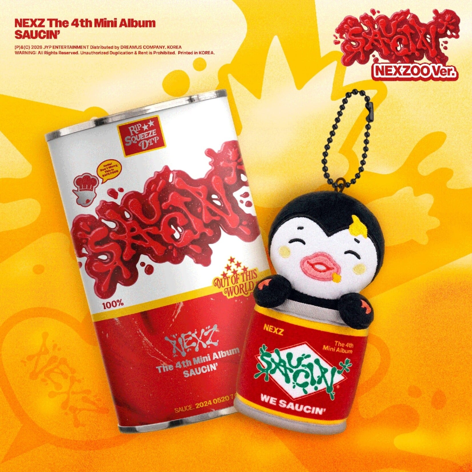 NEXZ NEXZ - 4TH MINI ALBUM [SAUCIN'] (NEXZOO Ver.)