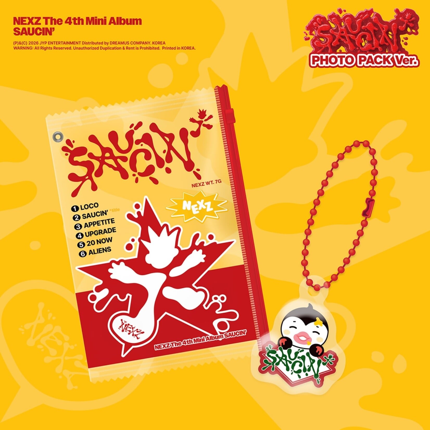NEXZ NEXZ - 4TH MINI ALBUM [SAUCIN'] (PHOTO PACK Ver.)