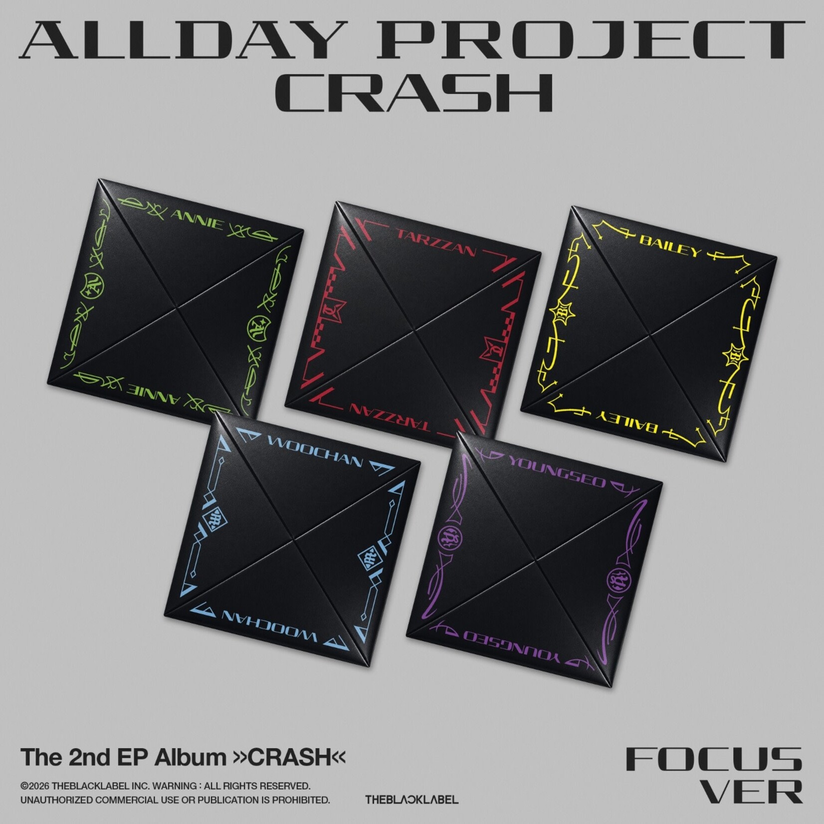 ALLDAY PROJECT ALLDAY PROJECT - The 2nd EP Album [CRASH] (FOCUS ver.)