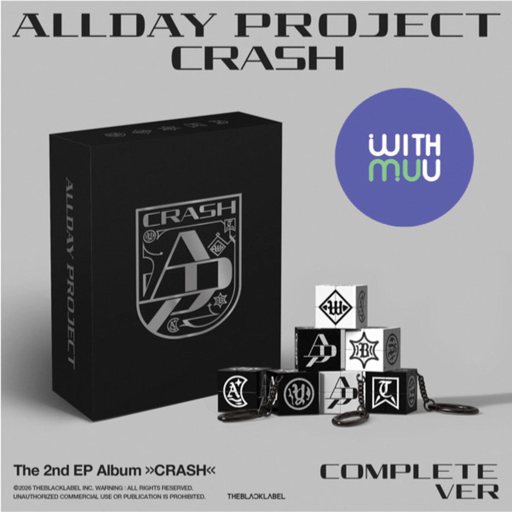 ALLDAY PROJECT ALLDAY PROJECT - The 2nd EP Album [CRASH] (COMPLETE ver.) + 2 Random Photocards (WM)