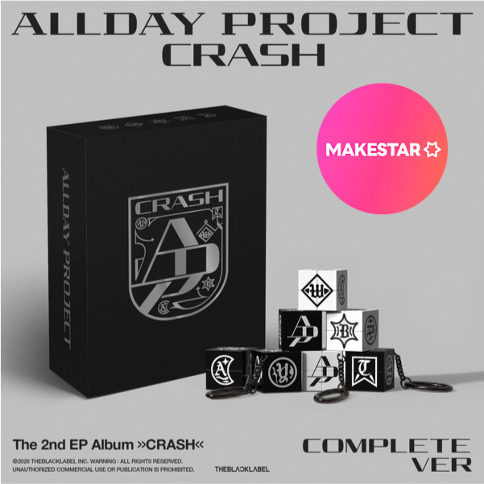 ALLDAY PROJECT ALLDAY PROJECT - The 2nd EP Album [CRASH] (COMPLETE ver.) +2 Random Photocards (MAKESTAR)