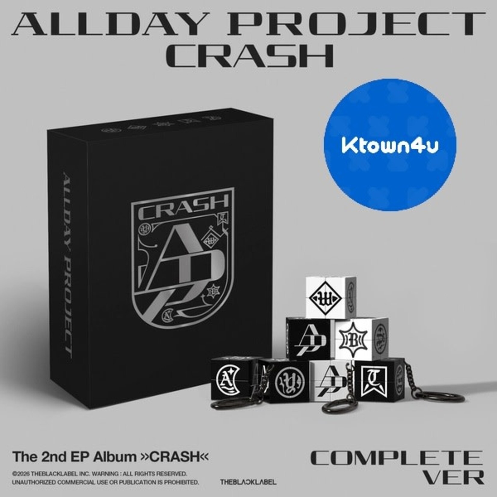 ALLDAY PROJECT ALLDAY PROJECT - The 2nd EP Album [CRASH] (COMPLETE ver.) +2 Random Photocards (KTOWN4U)