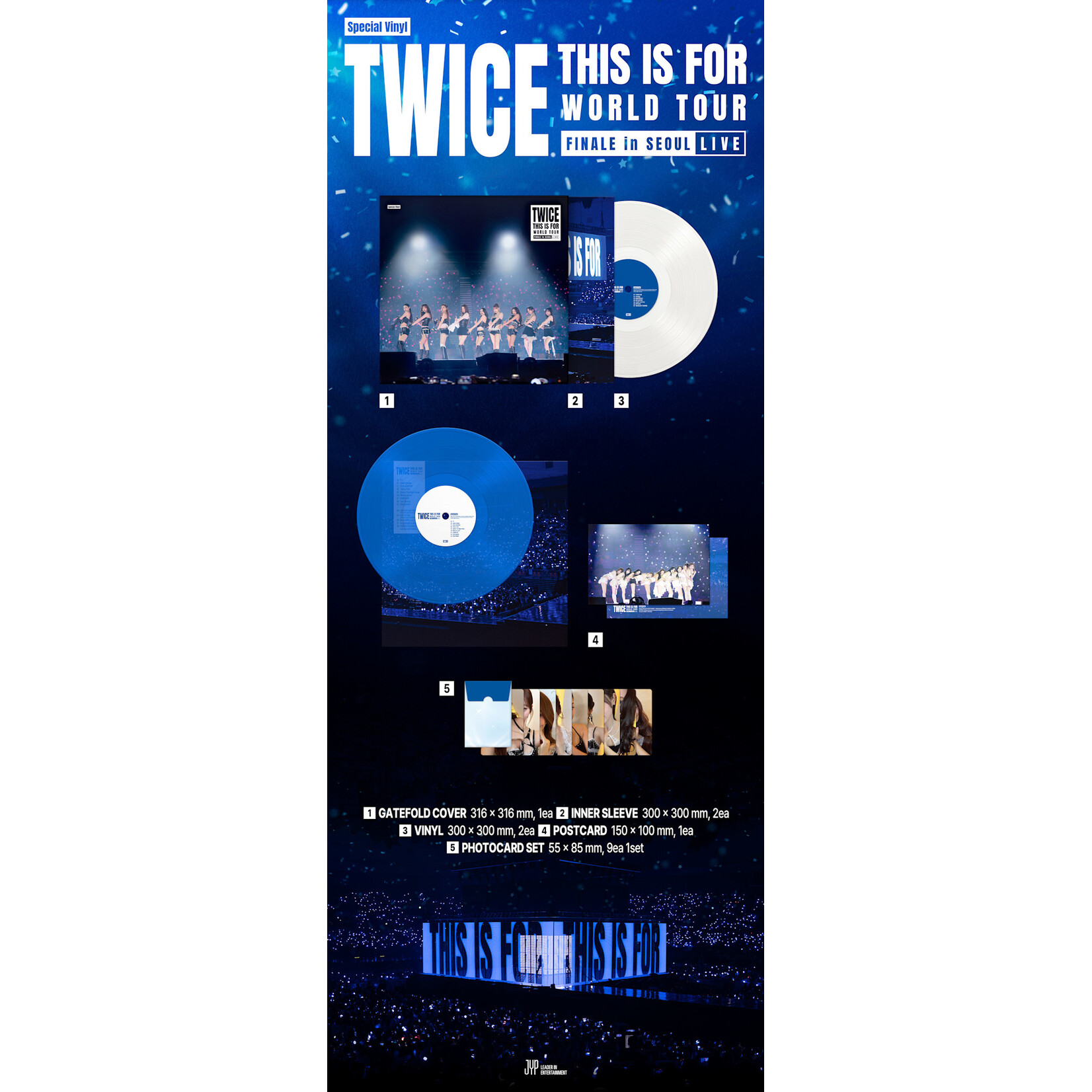 Twice TWICE -  WORLD TOUR FINALE in SEOUL - LIVE (Special LP Ver.)