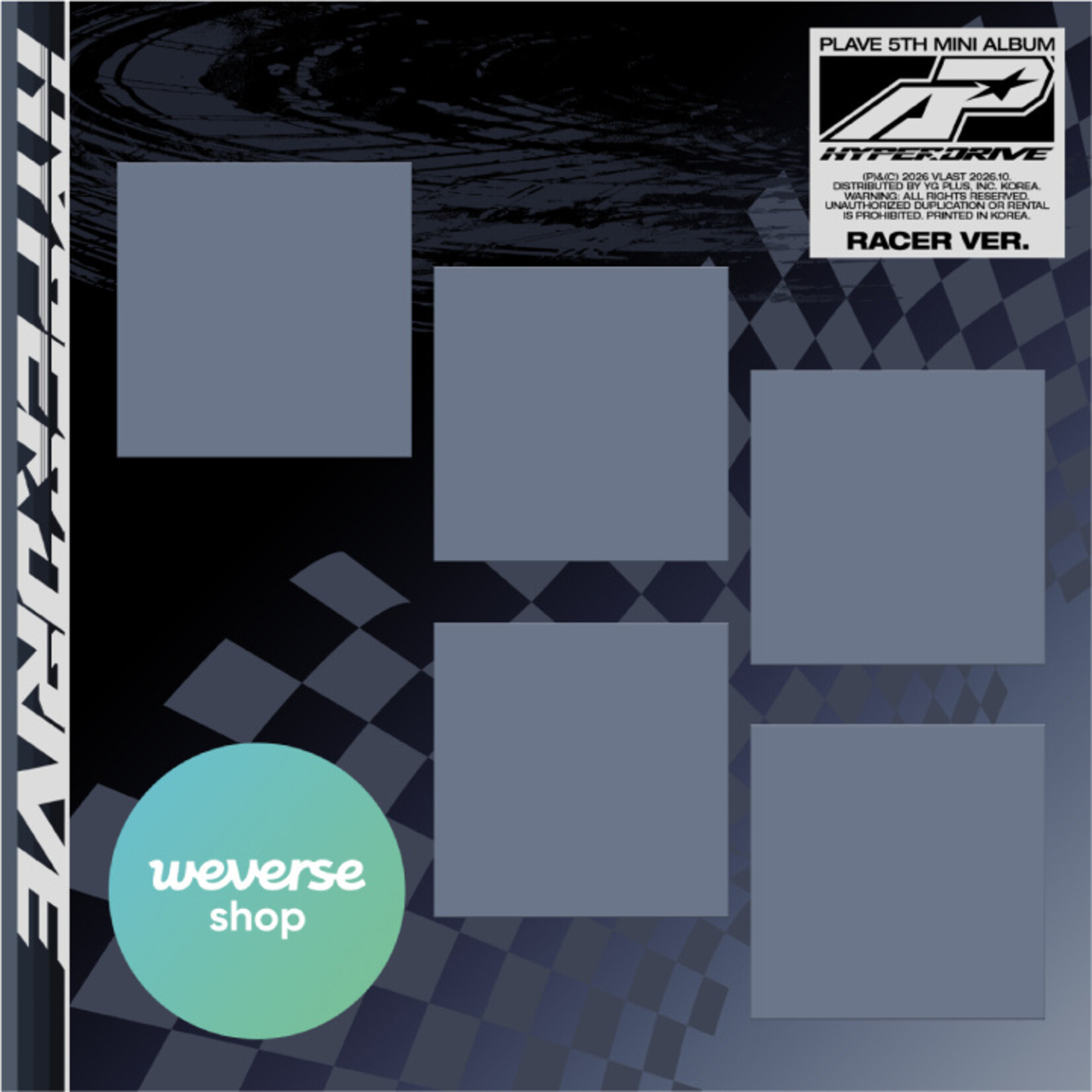 PLAVE PLAVE - 5th Mini Album 'HYPERDRIVE' (Racer Ver.) + Weverse Gift (WS)