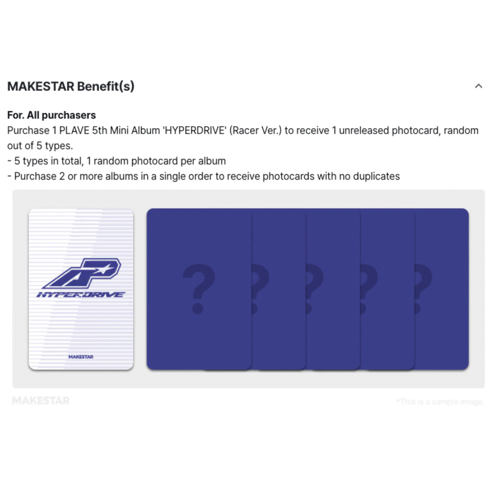 PLAVE PLAVE - 5th Mini Album 'HYPERDRIVE' (Racer Ver.) + Random Photocard (MAKESTAR)