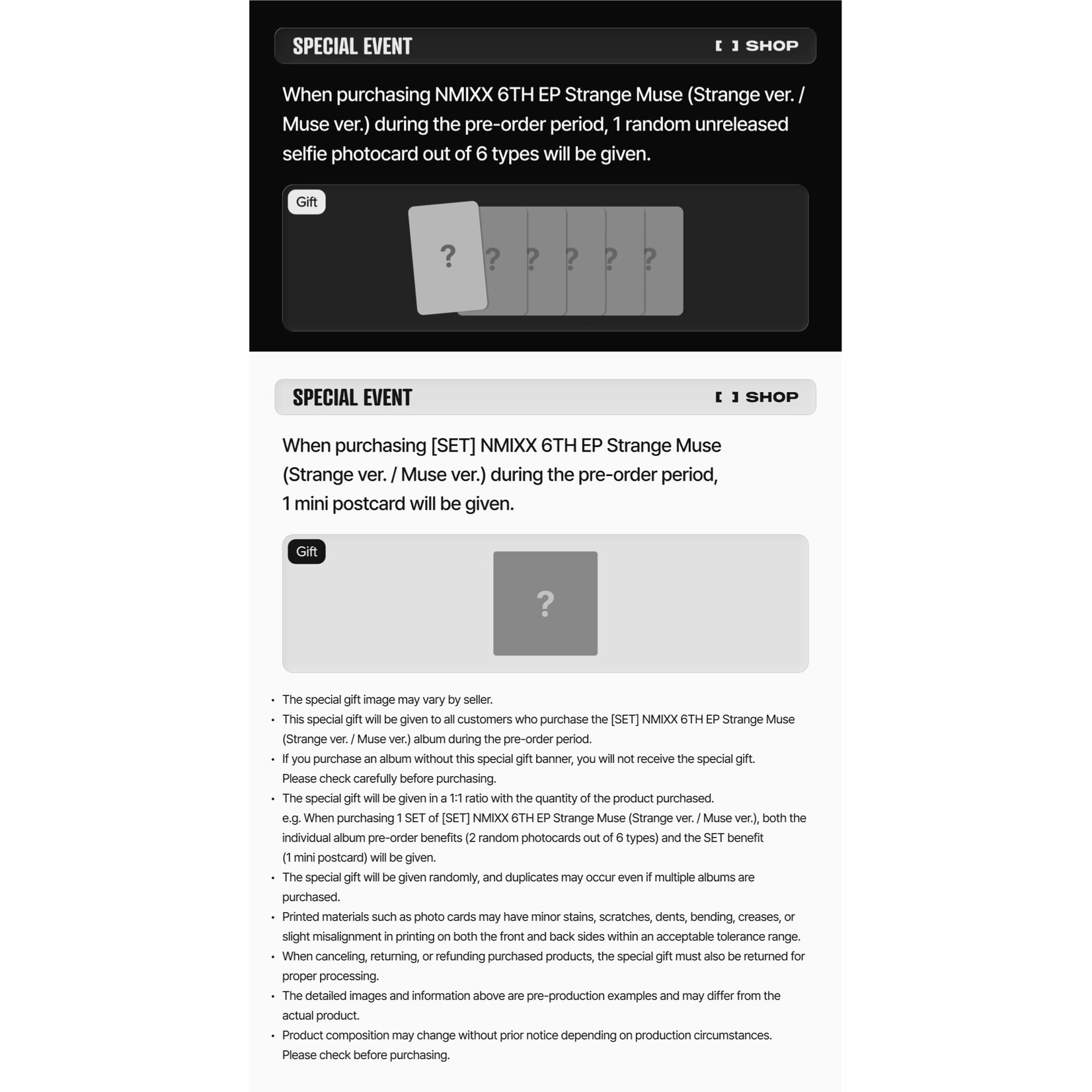 NMIXX NMIXX - 6th Mini Album [Strange Muse] (Photobook Ver.) + Random Photocard (FANS SHOP)