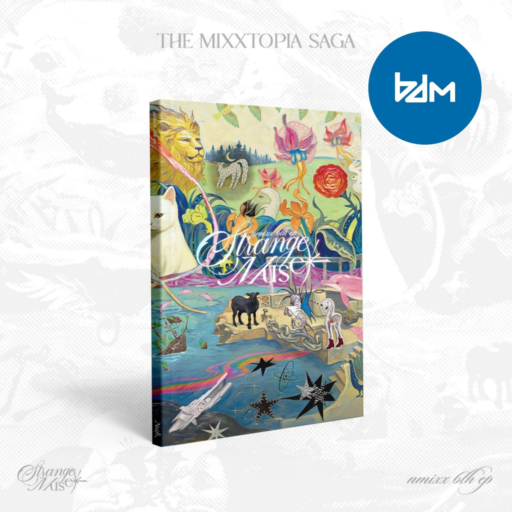 NMIXX NMIXX - 6th Mini Album [Strange Muse] (SAGA Ver.) + Random Photocards (BDM)