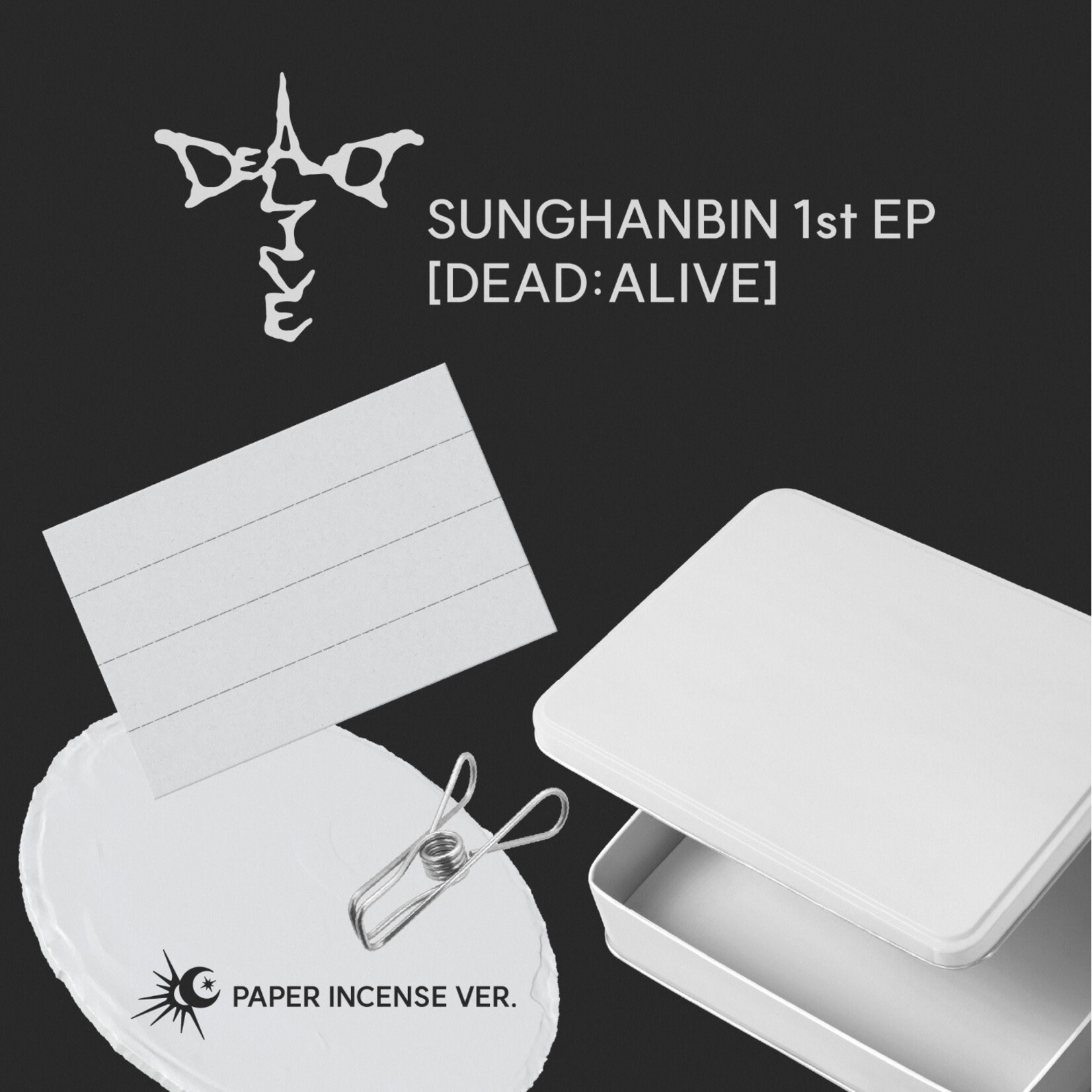 ZeroBaseOne SUNG HAN BIN - 1st Mini Album [DEAD:ALIVE] (Paper Incense Ver.)