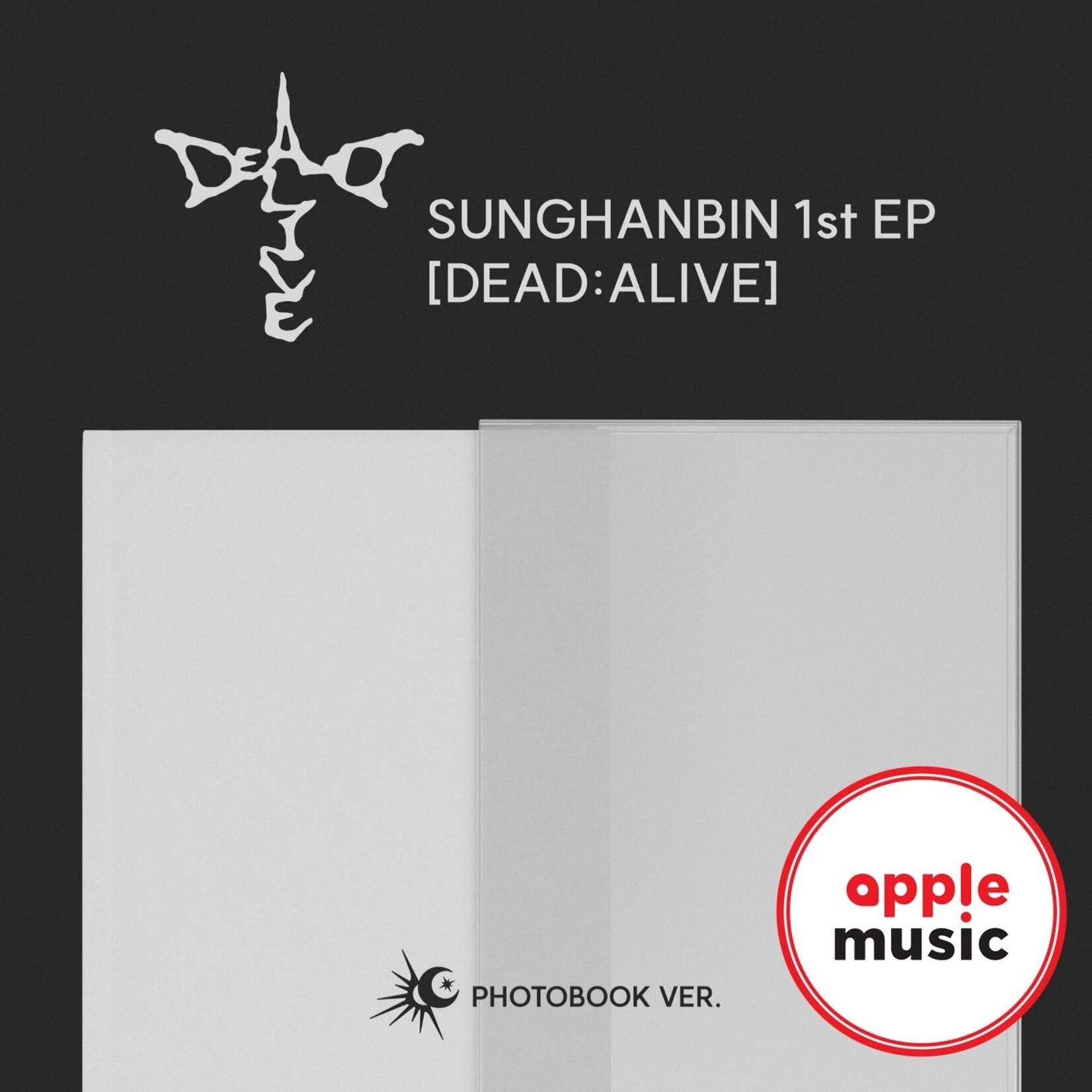ZeroBaseOne SUNG HAN BIN - 1st Mini Album [DEAD:ALIVE] (Photobook Ver.) + Random Photocards (APPLE MUSIC)