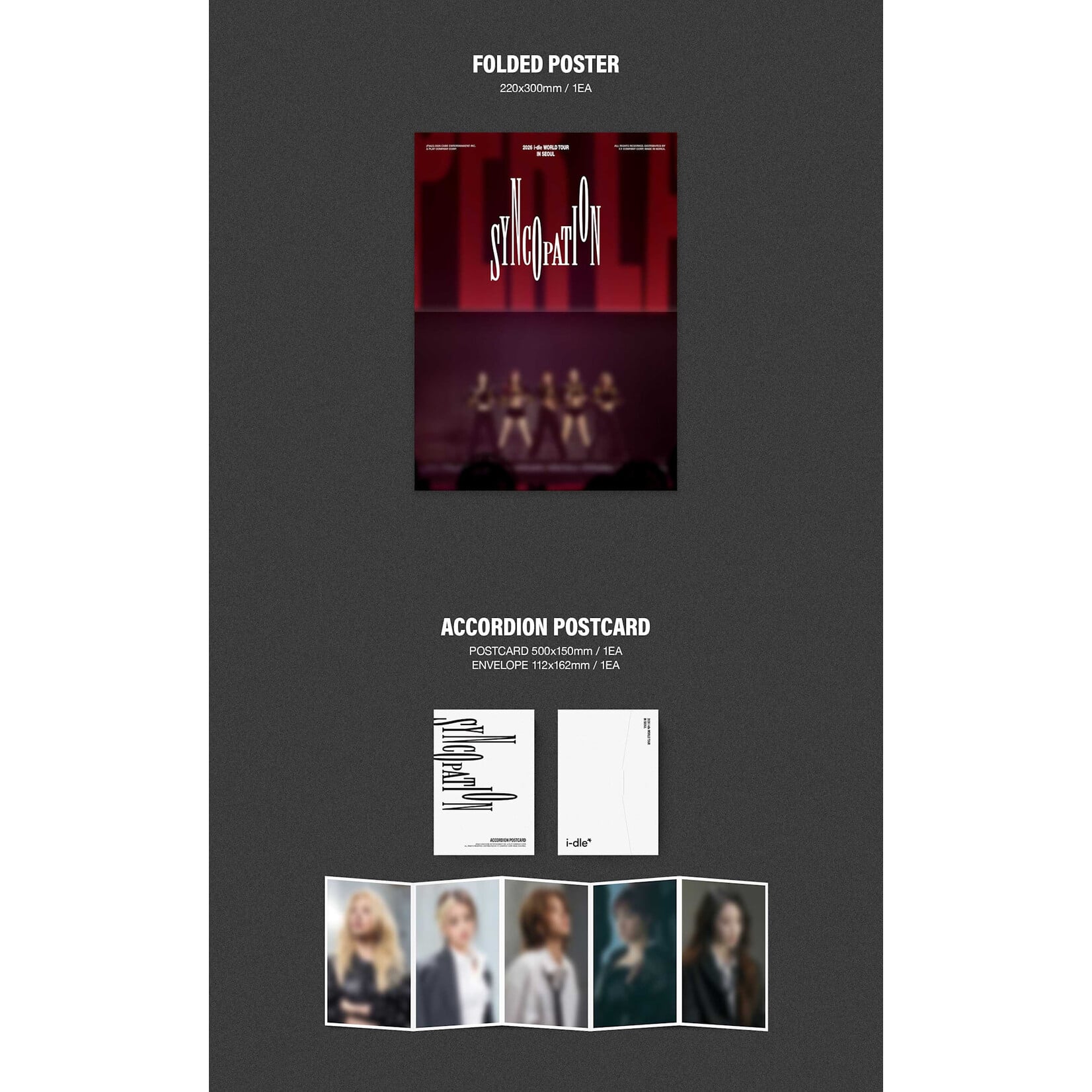 i-dle* (G)I-DLE - 2026 WORLD TOUR [Syncopation] IN SEOUL DVD