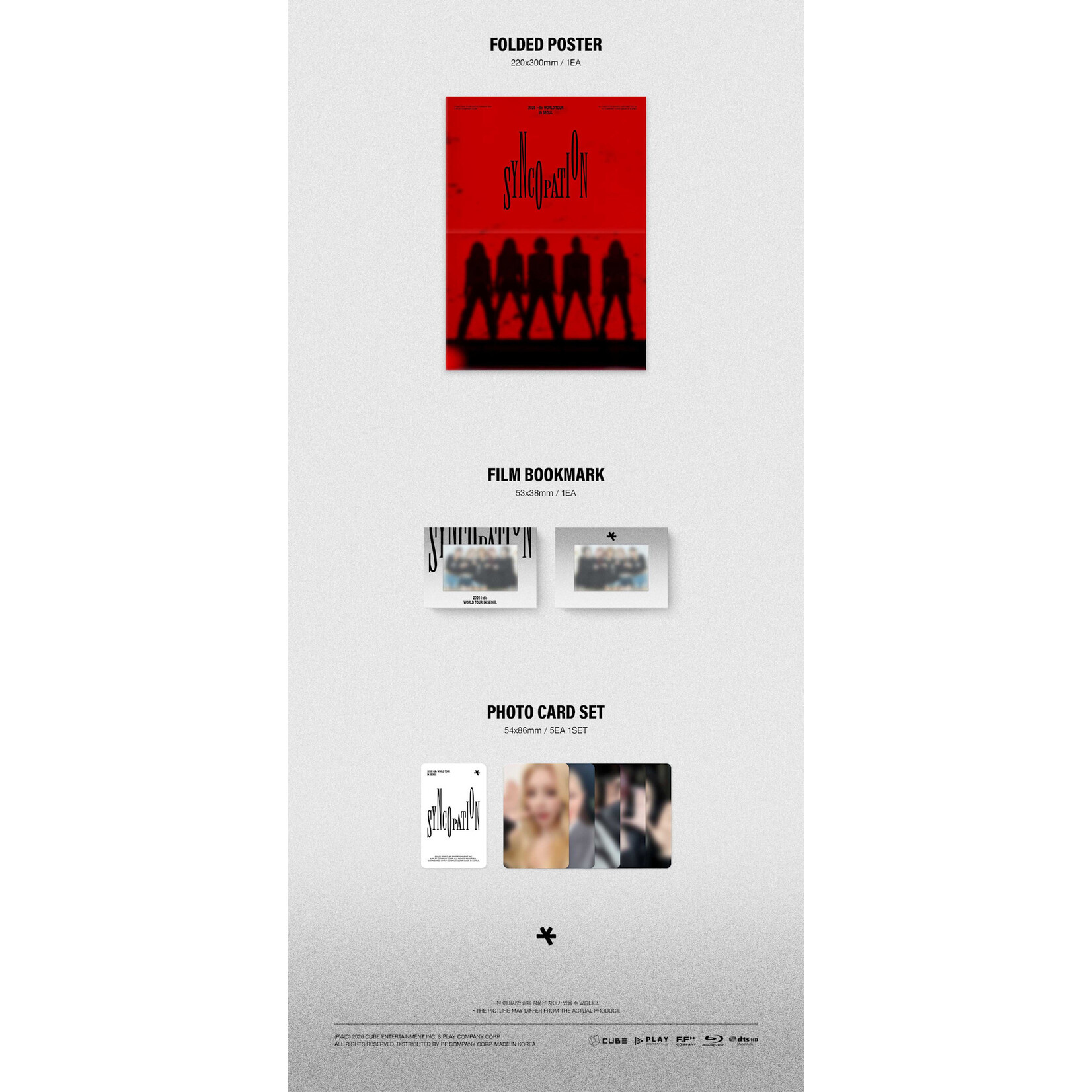 i-dle* (G)I-DLE - 2026 WORLD TOUR [Syncopation] IN SEOUL Blu-ray