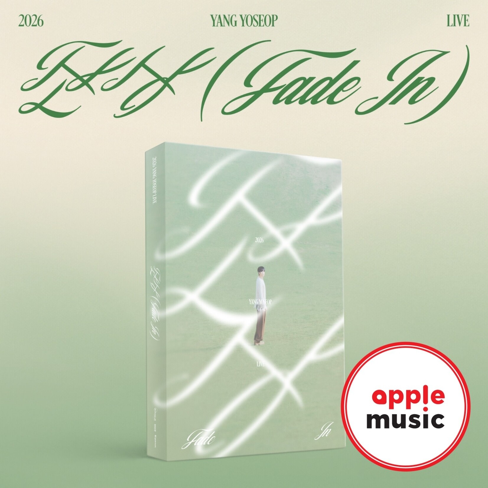 HIGHLIGHT YANG YO SEOP - 2026 YANG YOSEOP LIVE Album [FADE IN] + Random Photocards (APPLE MUSIC)