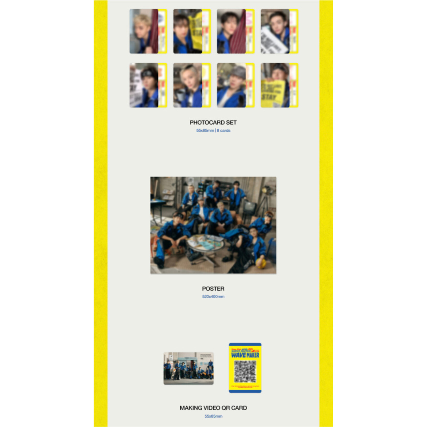 Stray Kids Stray Kids JAPAN SEASON’S GREETINGS 2027 [WAVE MAKER] + Random Photocard (HMV&BOOKS)