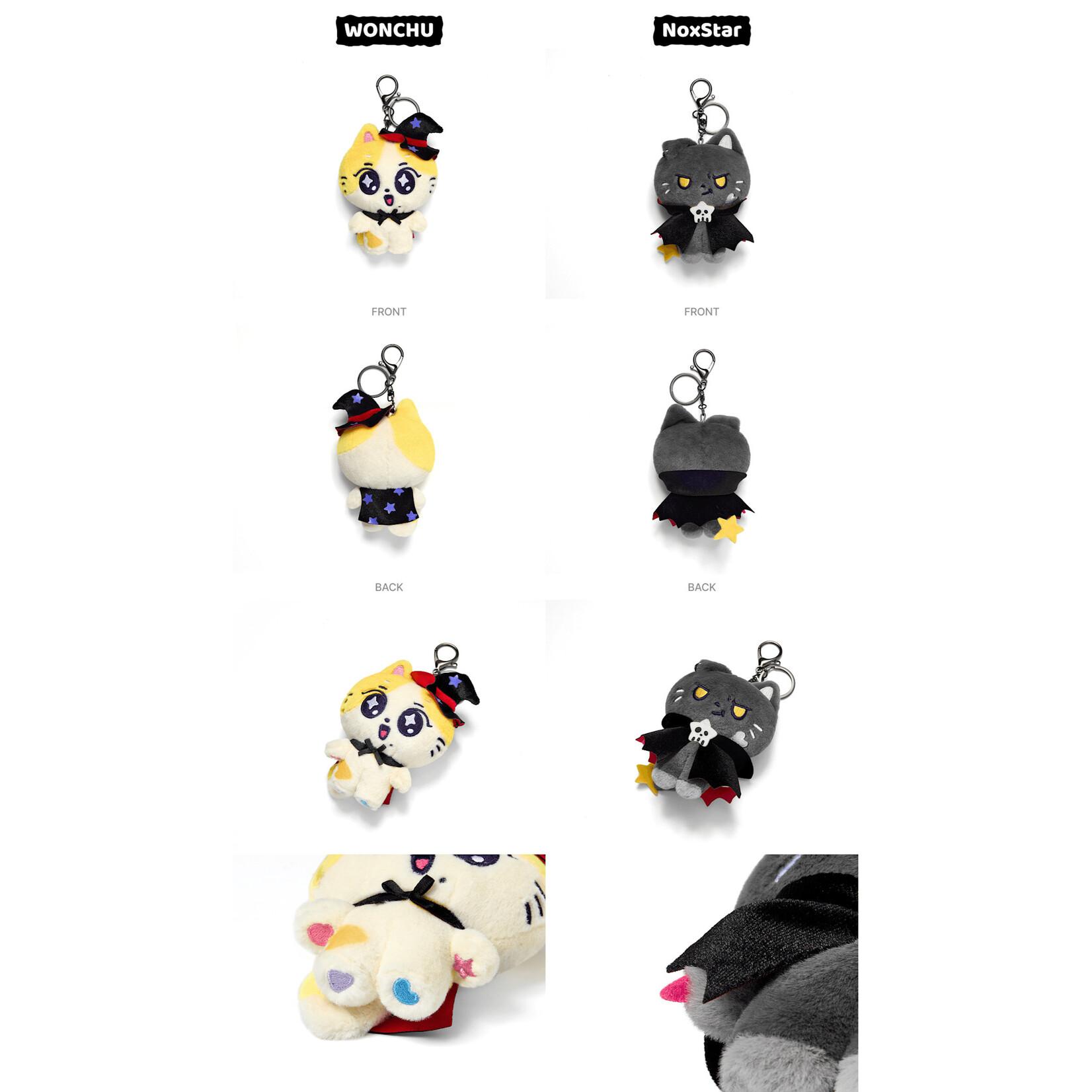 Enhypen ENHYPEN - [SPOOKY ENCHIN] MD : Plush Keyring