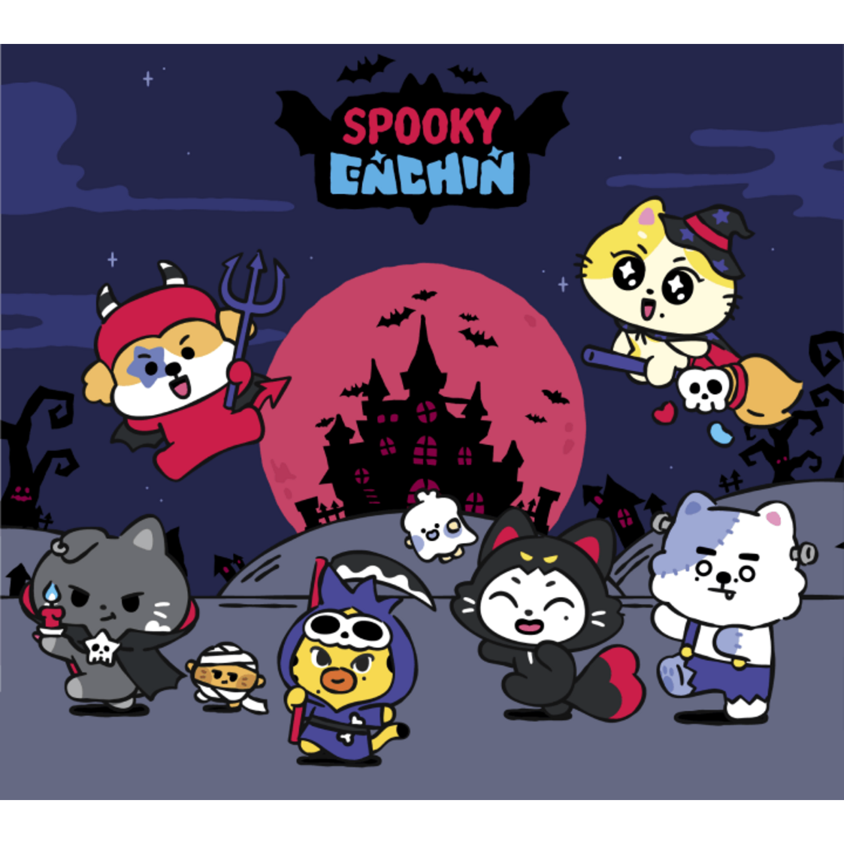 Enhypen ENHYPEN - [SPOOKY ENCHIN] MD : Spooky Keyring